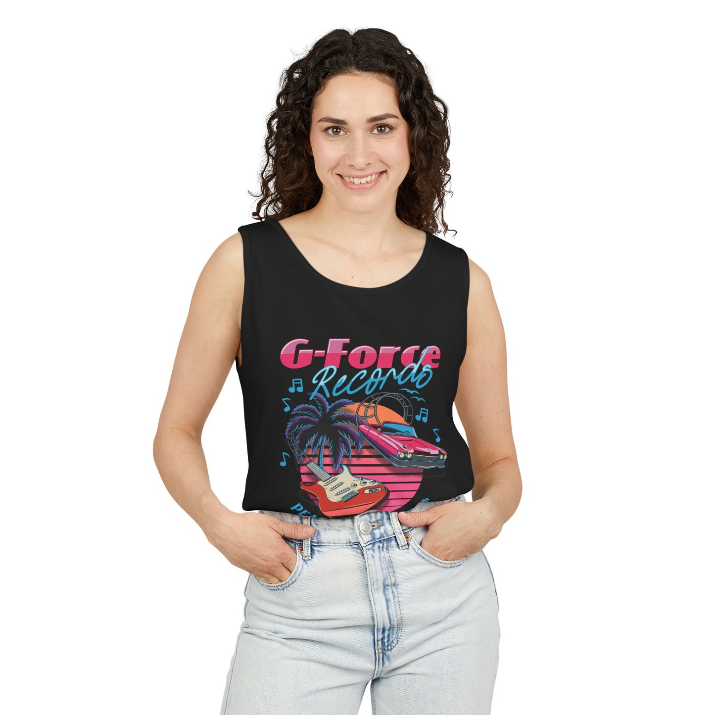 Peace Out Tour - Unisex Garment-Dyed Tank Top