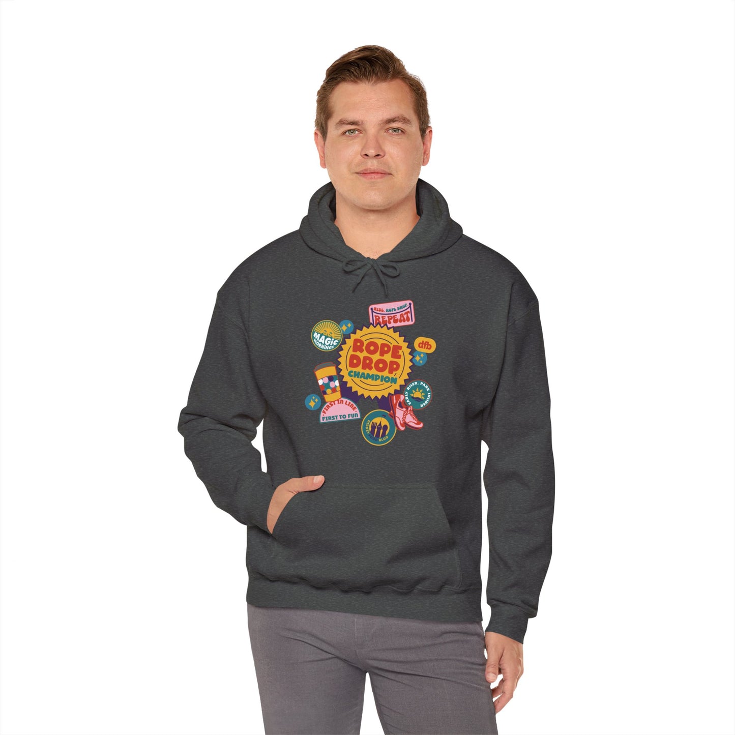 Rope Drop Champion - Adult Hoodie Sweatshirt