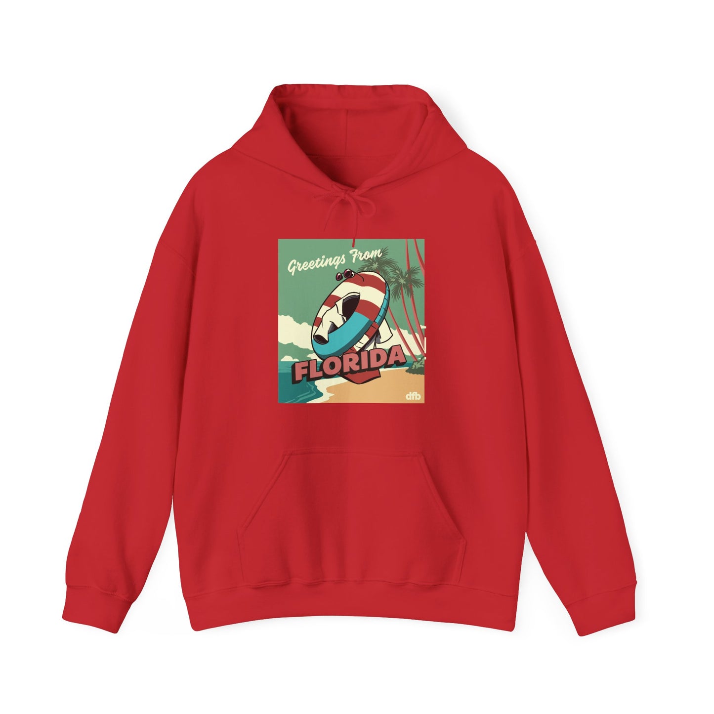Monsters on Vacation - Adult Hoodie Sweatshirt