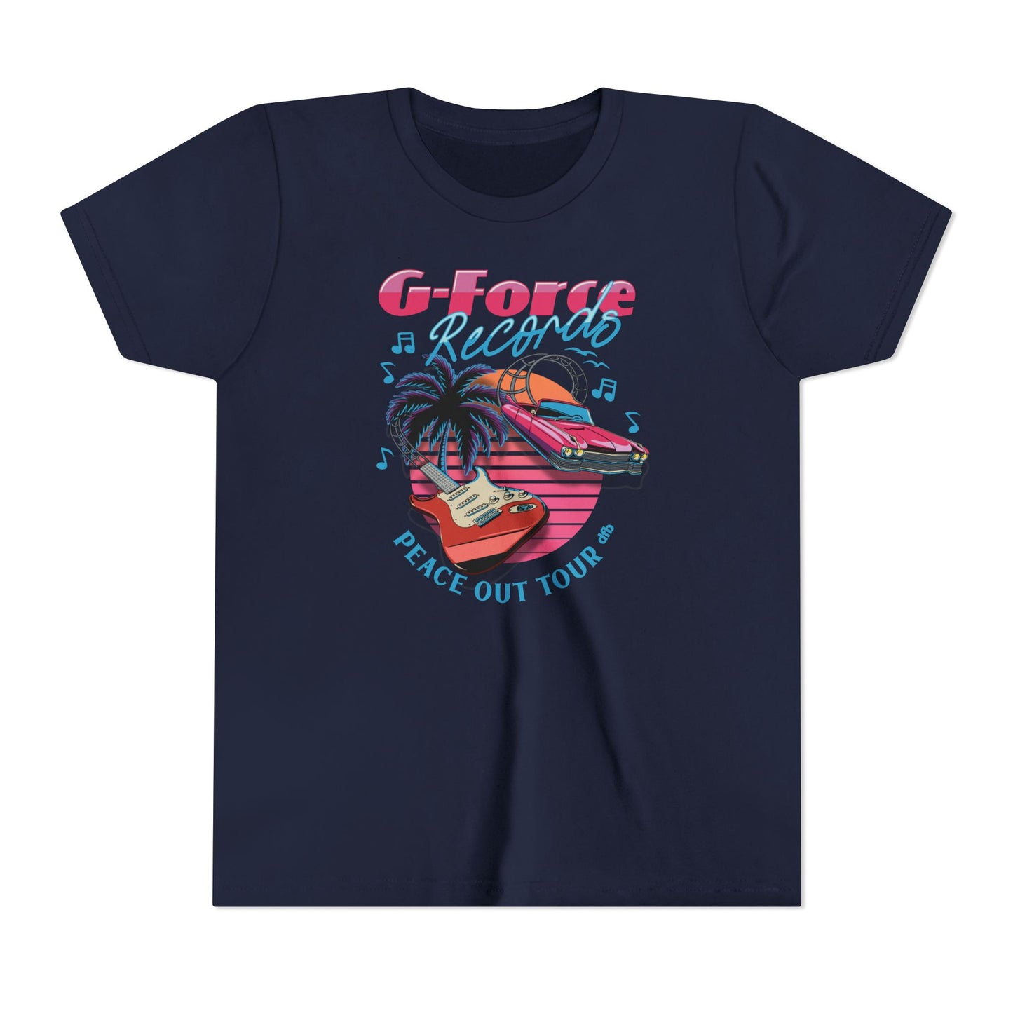 Peace Out Tour - Kid's Short Sleeve Tee Shirt