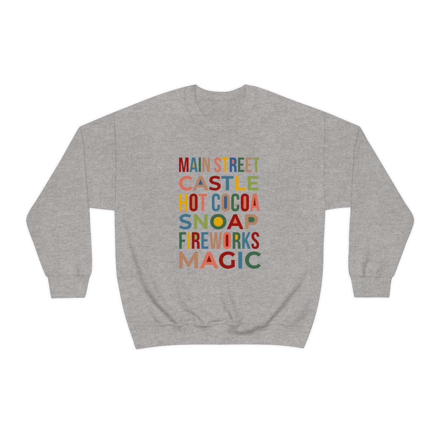 A Main Street Christmas - Adult Crewneck Sweatshirt