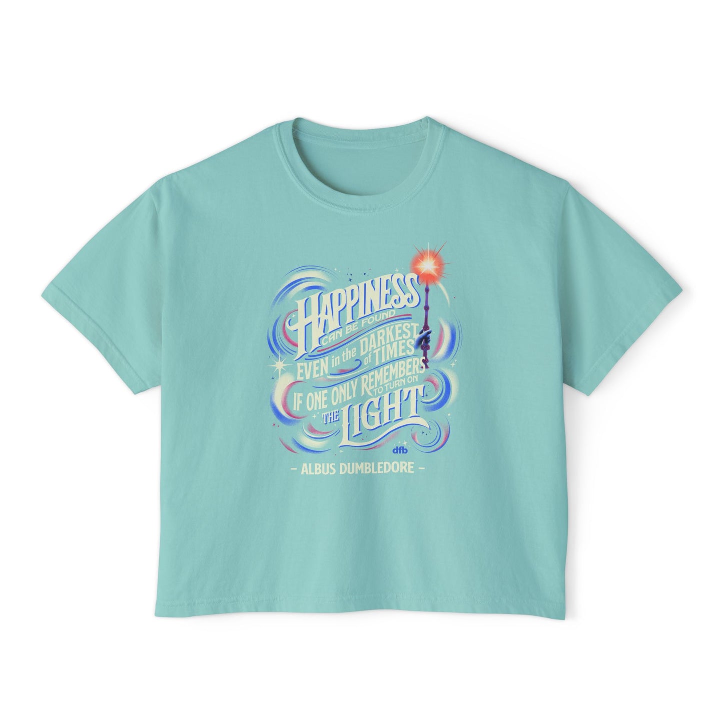 Dumbledore Quote - Women's Boxy Tee