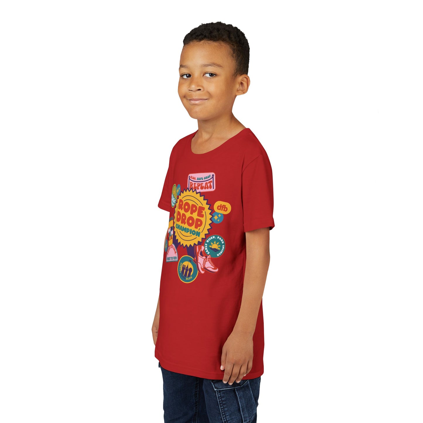 Rope Drop Champion - Kid's Short Sleeve Tee Shirt