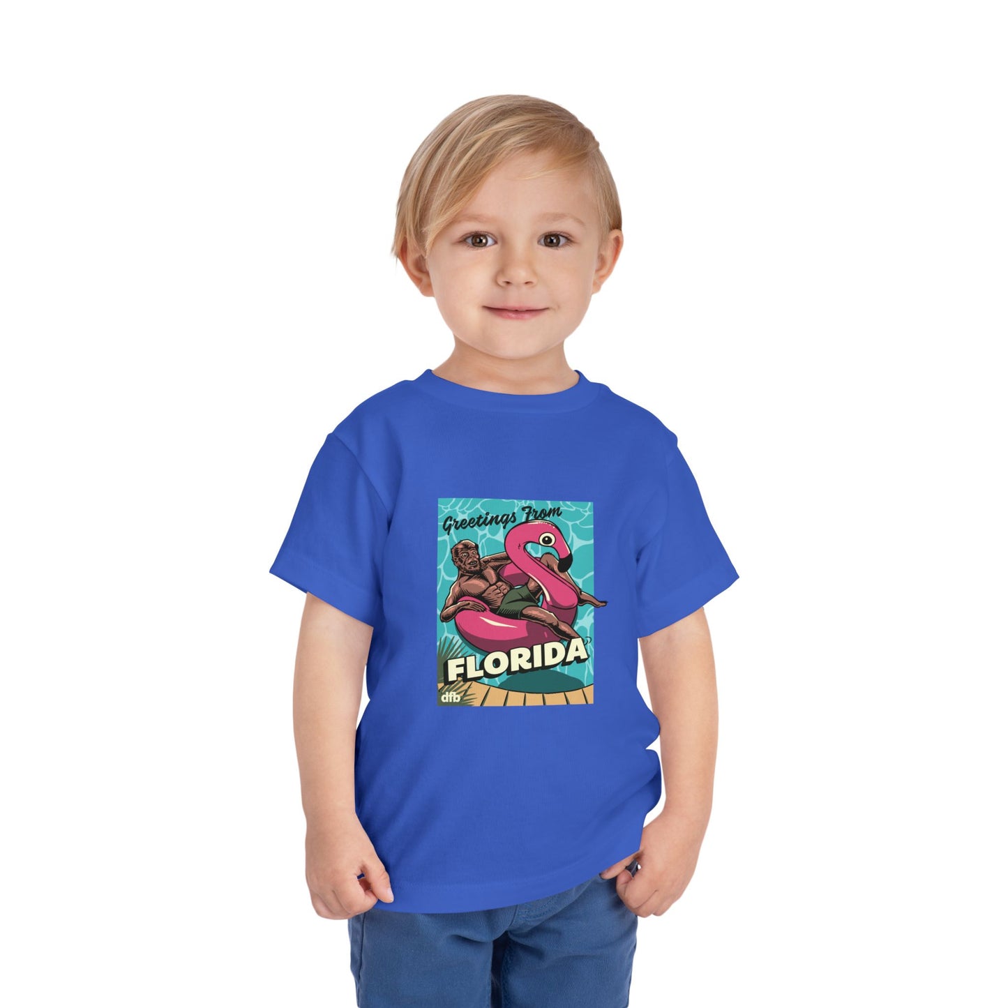 Monsters on Vacation - Toddler Tshirt