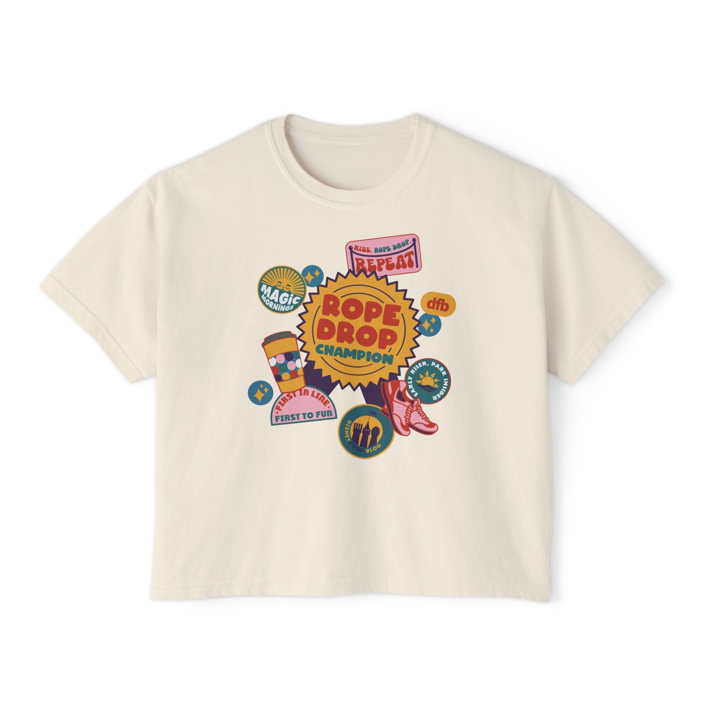 Rope Drop Champion - Women's Boxy Tee