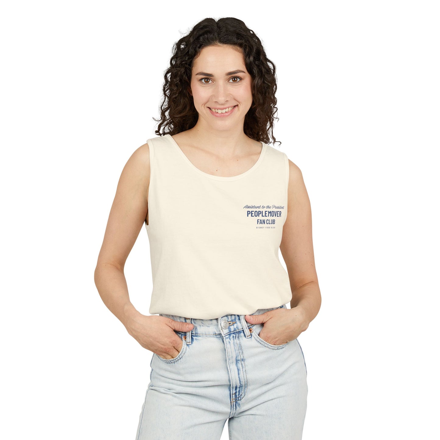 Peoplemover Fan Club - Unisex Garment-Dyed Tank Top
