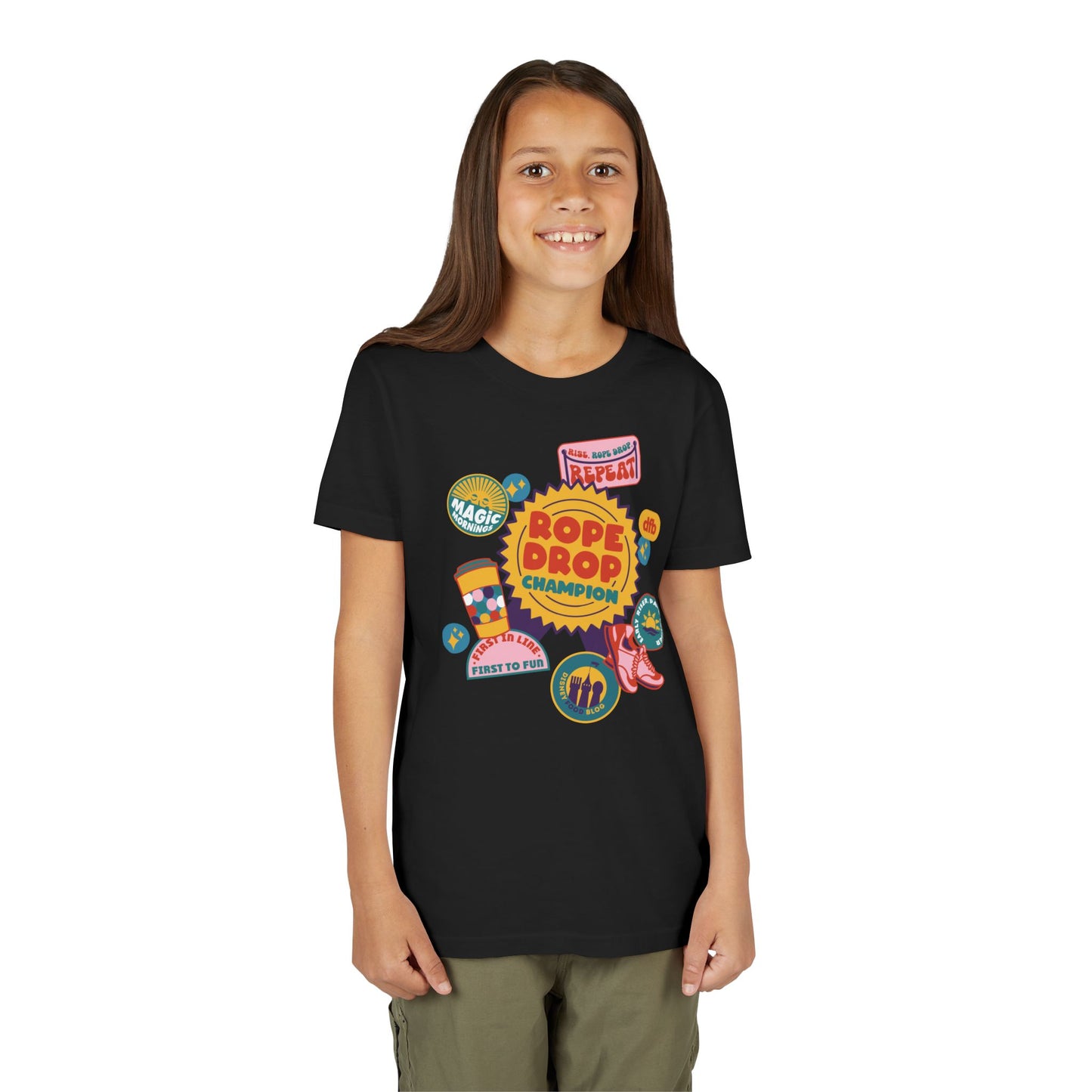 Rope Drop Champion - Kid's Short Sleeve Tee Shirt