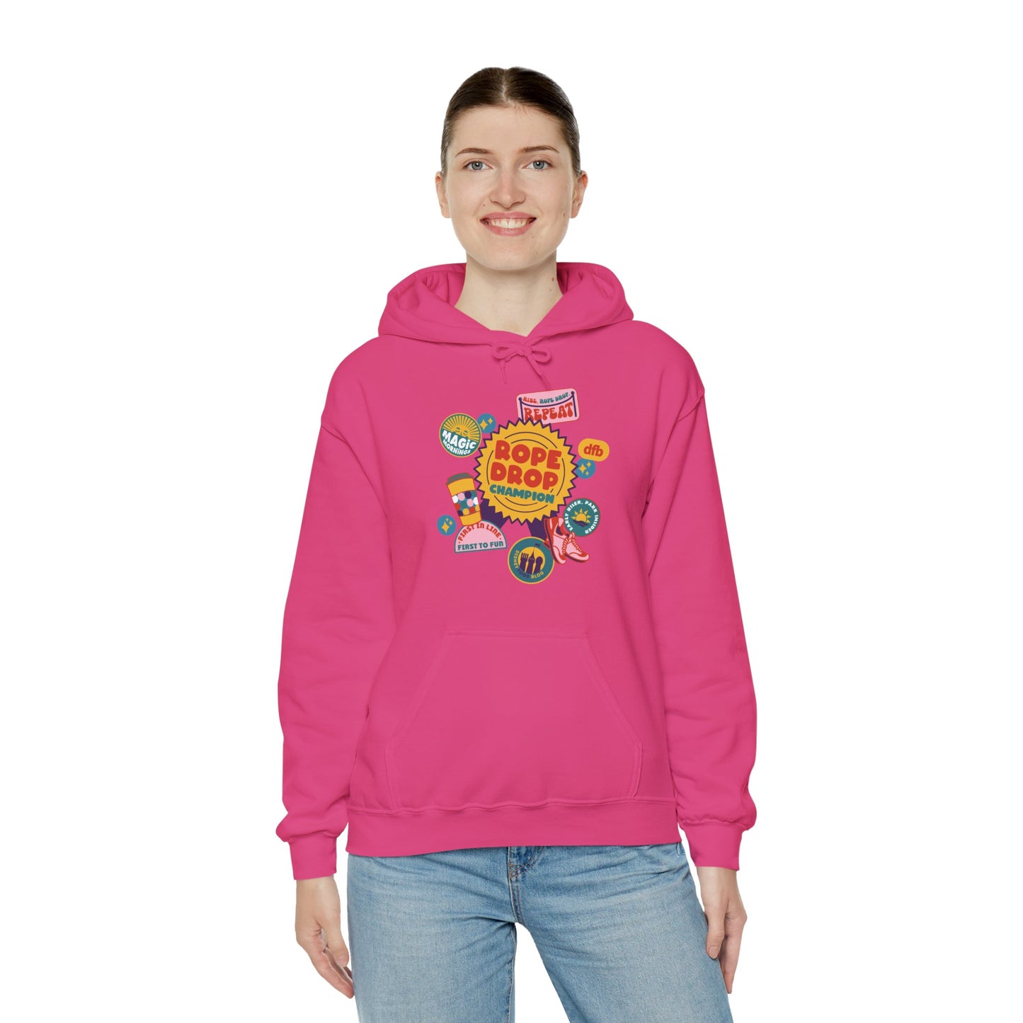 Rope Drop Champion - Adult Hoodie Sweatshirt