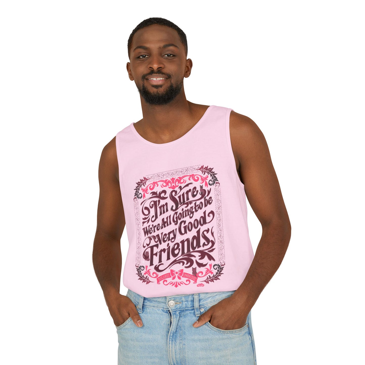 Umbridge Quote - Unisex Garment-Dyed Tank Top