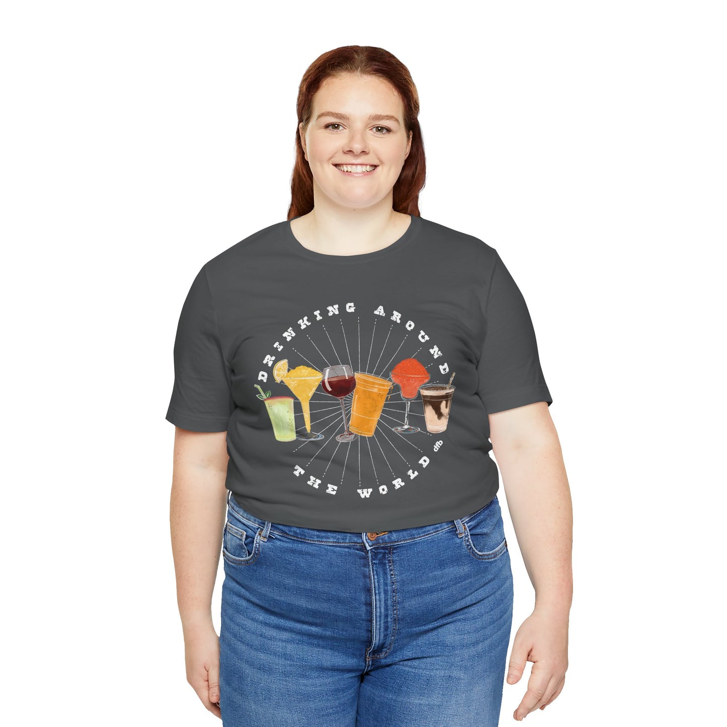 Drinking Around the World - Adult Tee Shirt