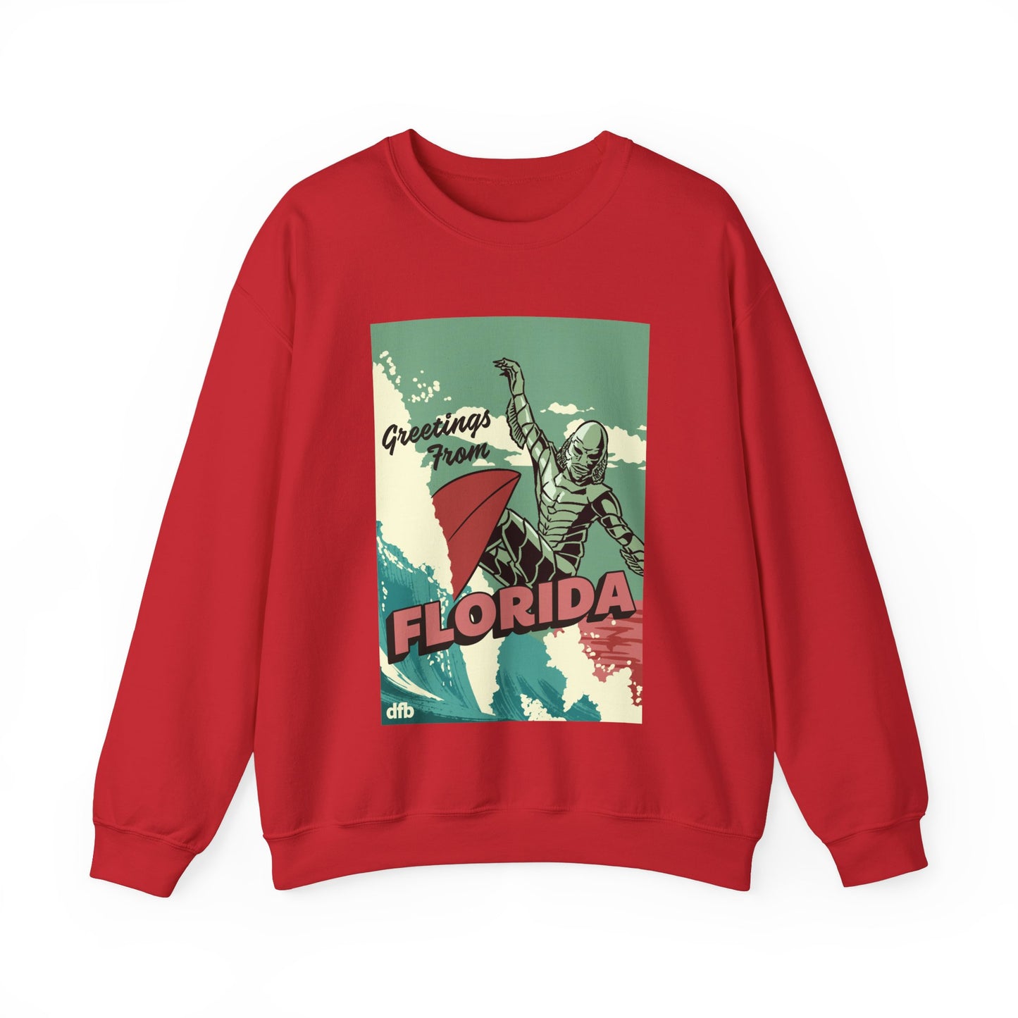 Monsters on Vacation - Adult Sweatshirt