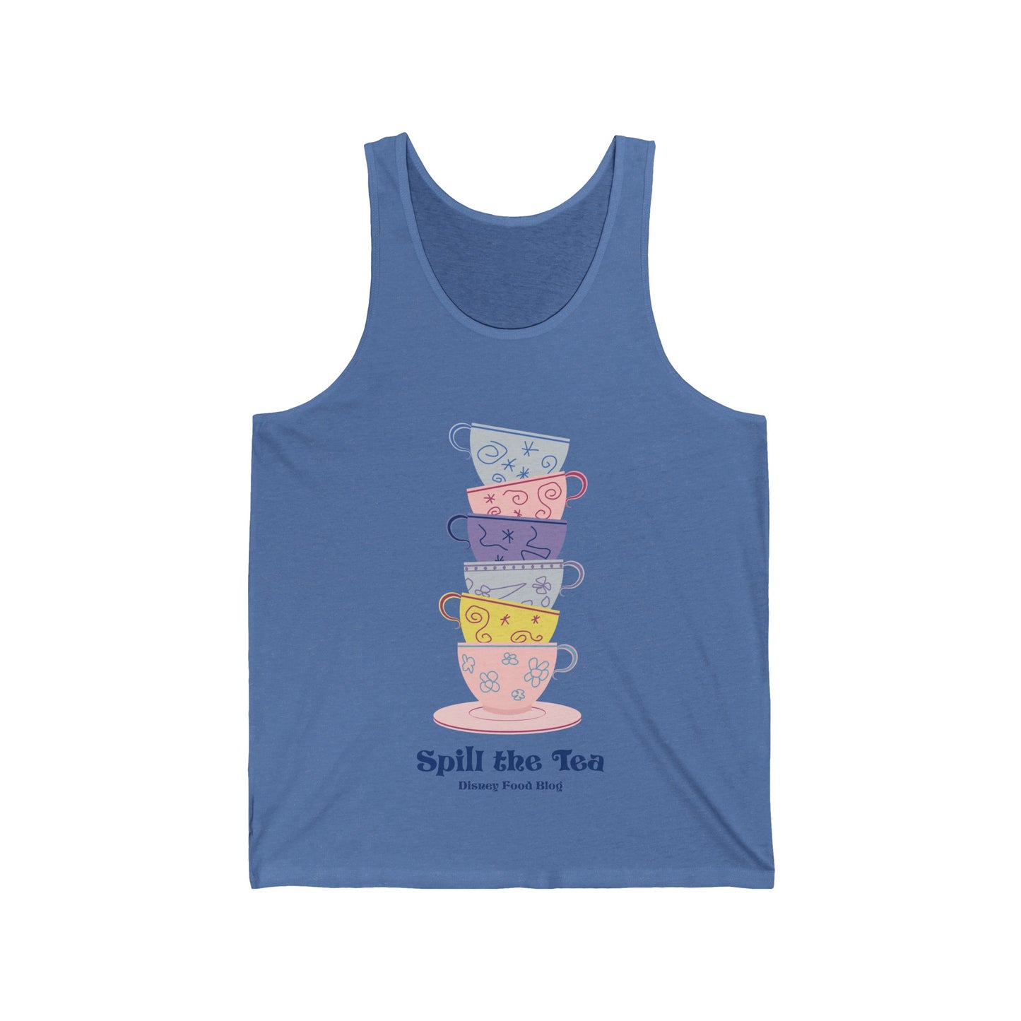 Spill the Tea Unisex Jersey Tank Top