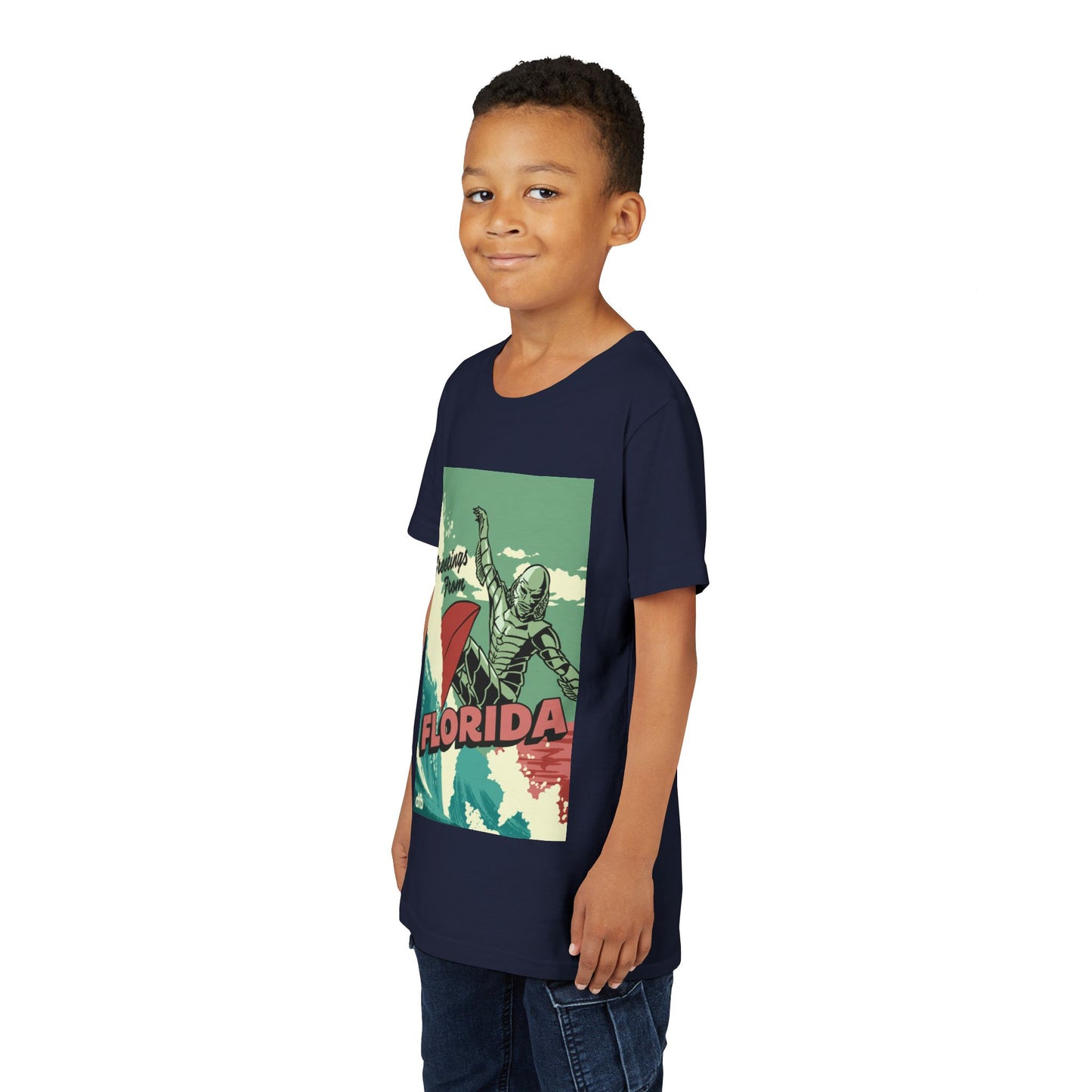 Monsters on Vacation - Kid's Tee Shirt