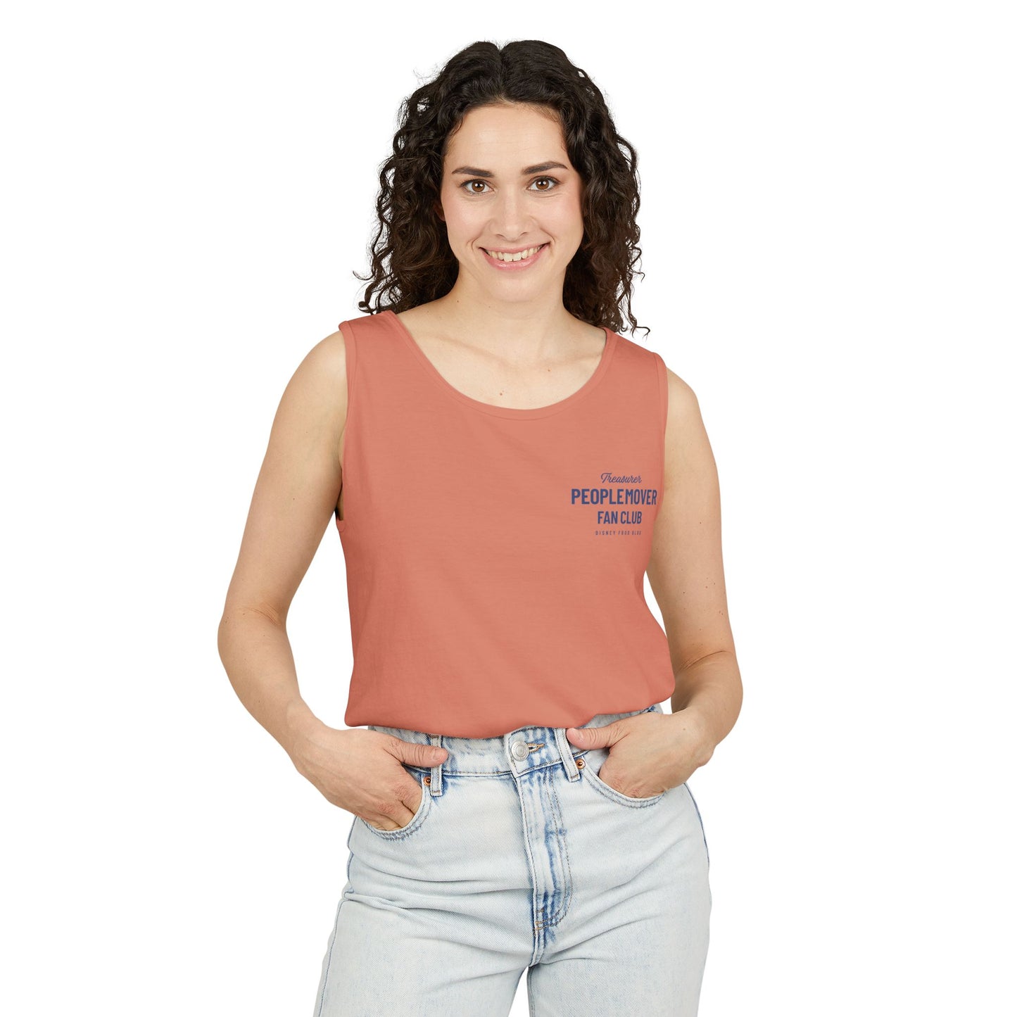 Peoplemover Fan Club - Unisex Garment-Dyed Tank Top
