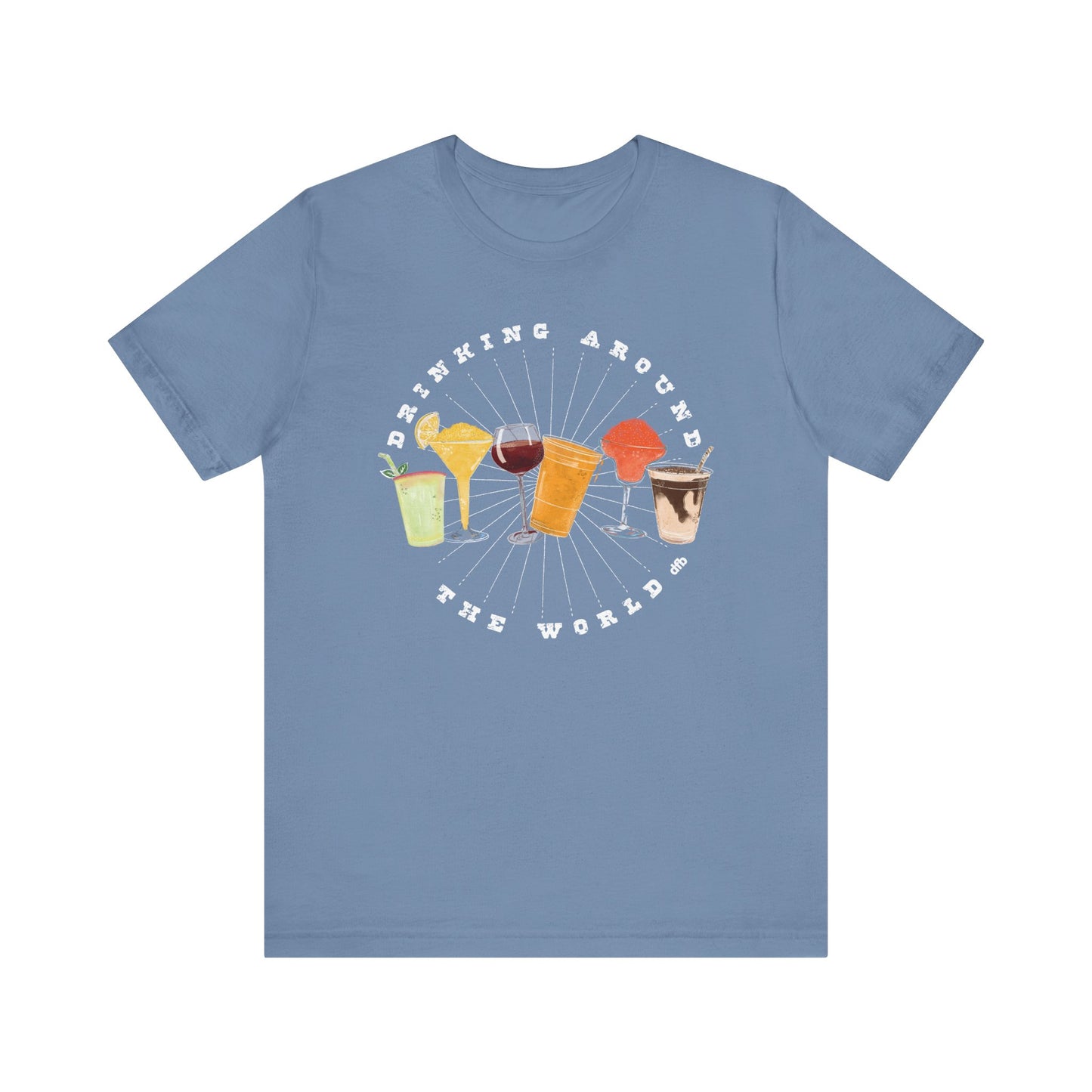Drinking Around the World - Adult Tee Shirt