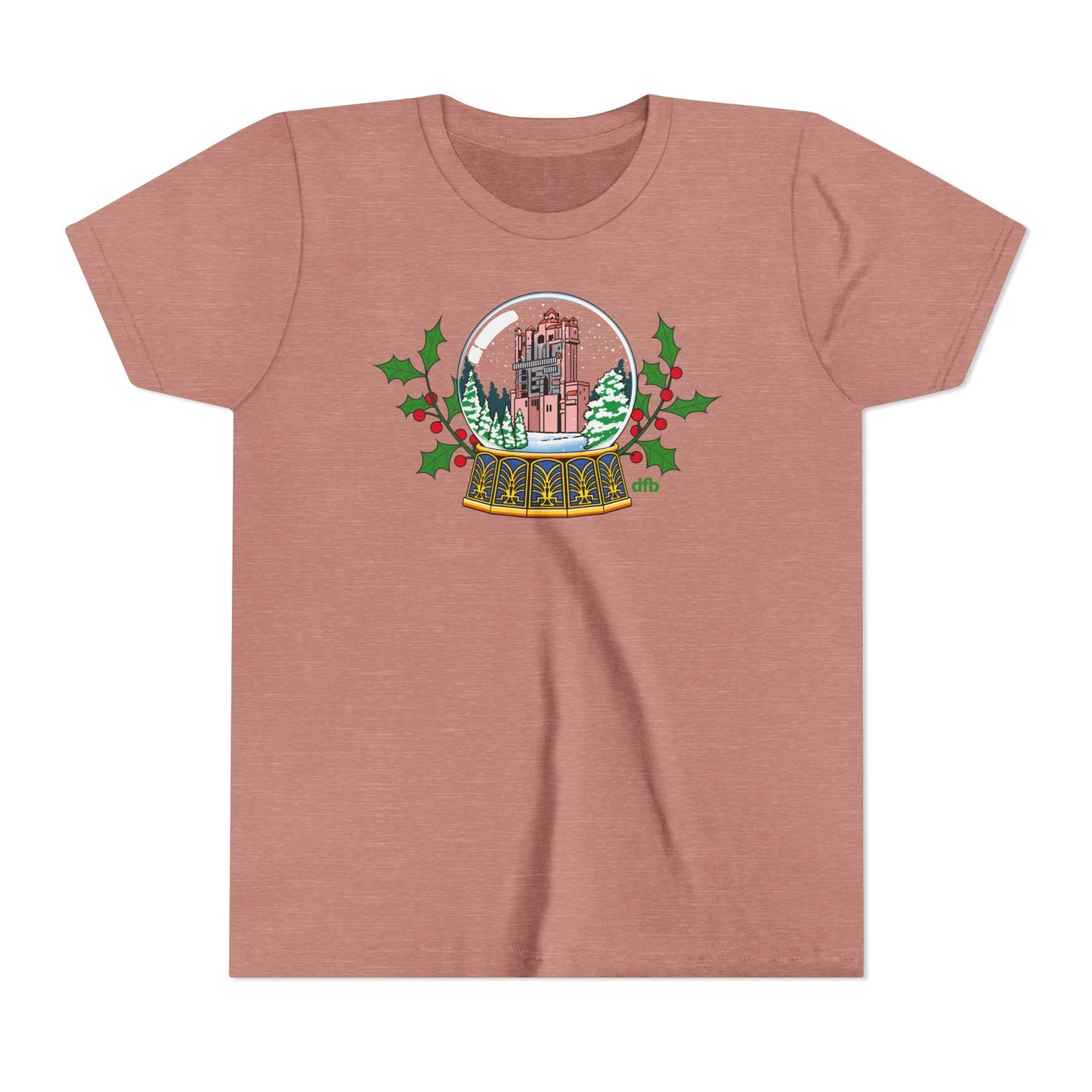 Hollywood Studios Snowglobes - Kid's Short Sleeve Tee Shirt
