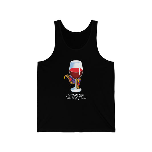 Disney Princess Wine Glasses - Jasmine - Unisex Jersey Tank