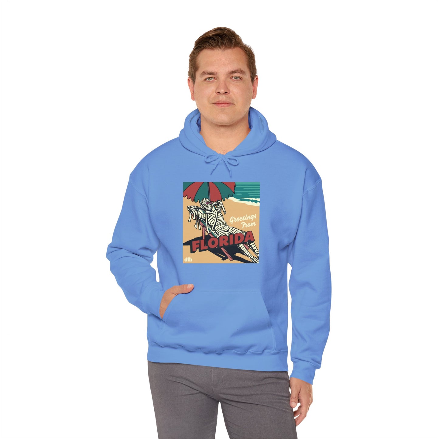 Monsters on Vacation - Adult Hoodie Sweatshirt