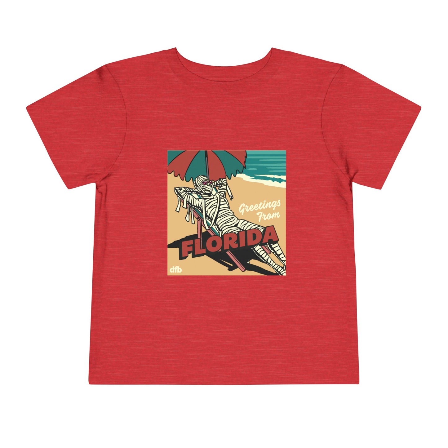 Monsters on Vacation - Toddler Tshirt