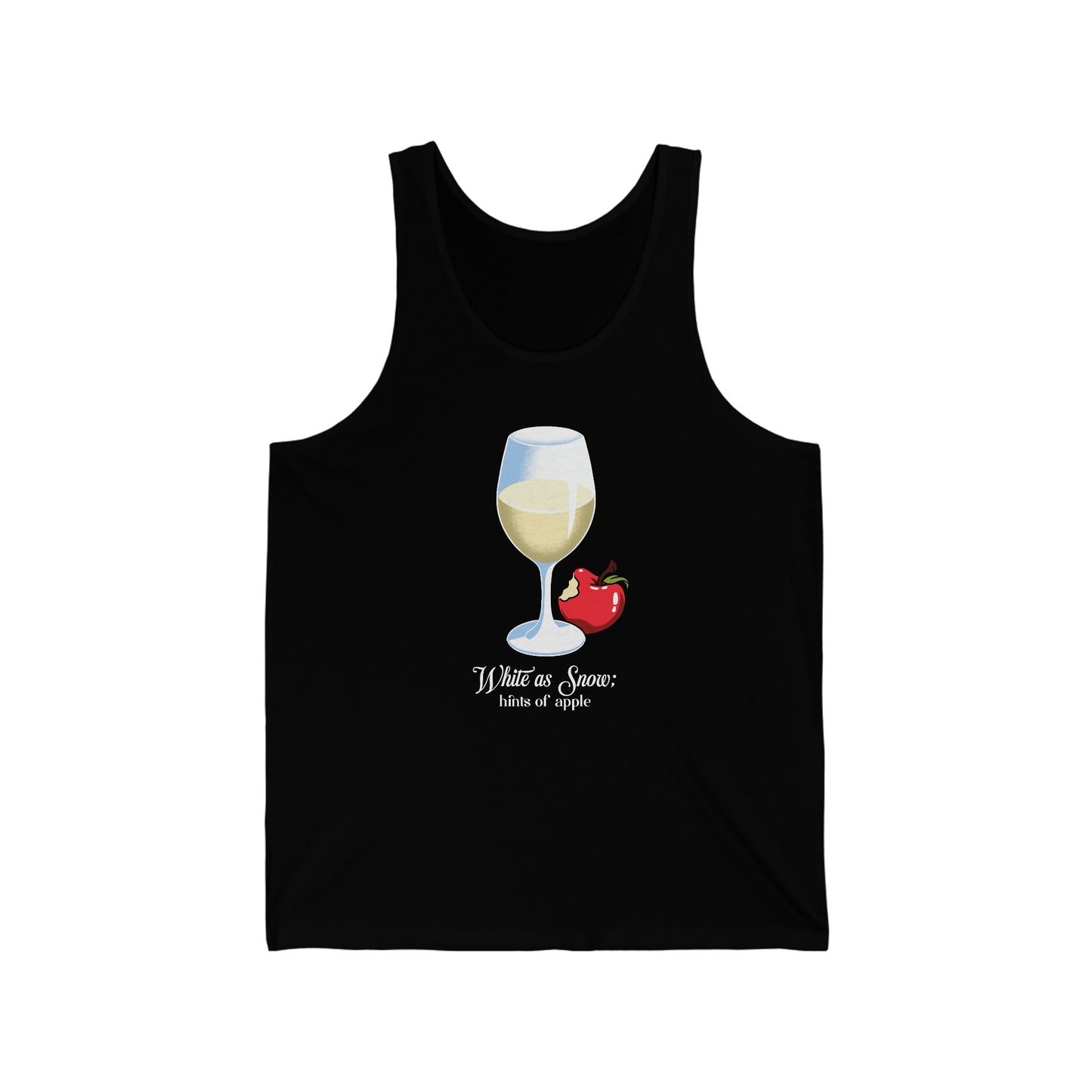 Disney Princess Wine Glasses - Snow White - Unisex Jersey Tank