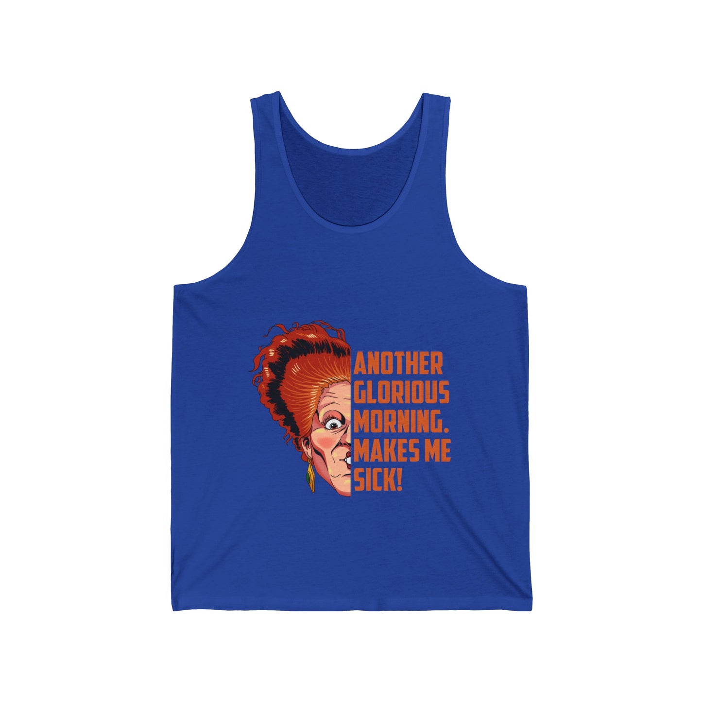 It's Just a Bunch of Hocus Pocus Winifred Sanderson Sisters Unisex Tank Top
