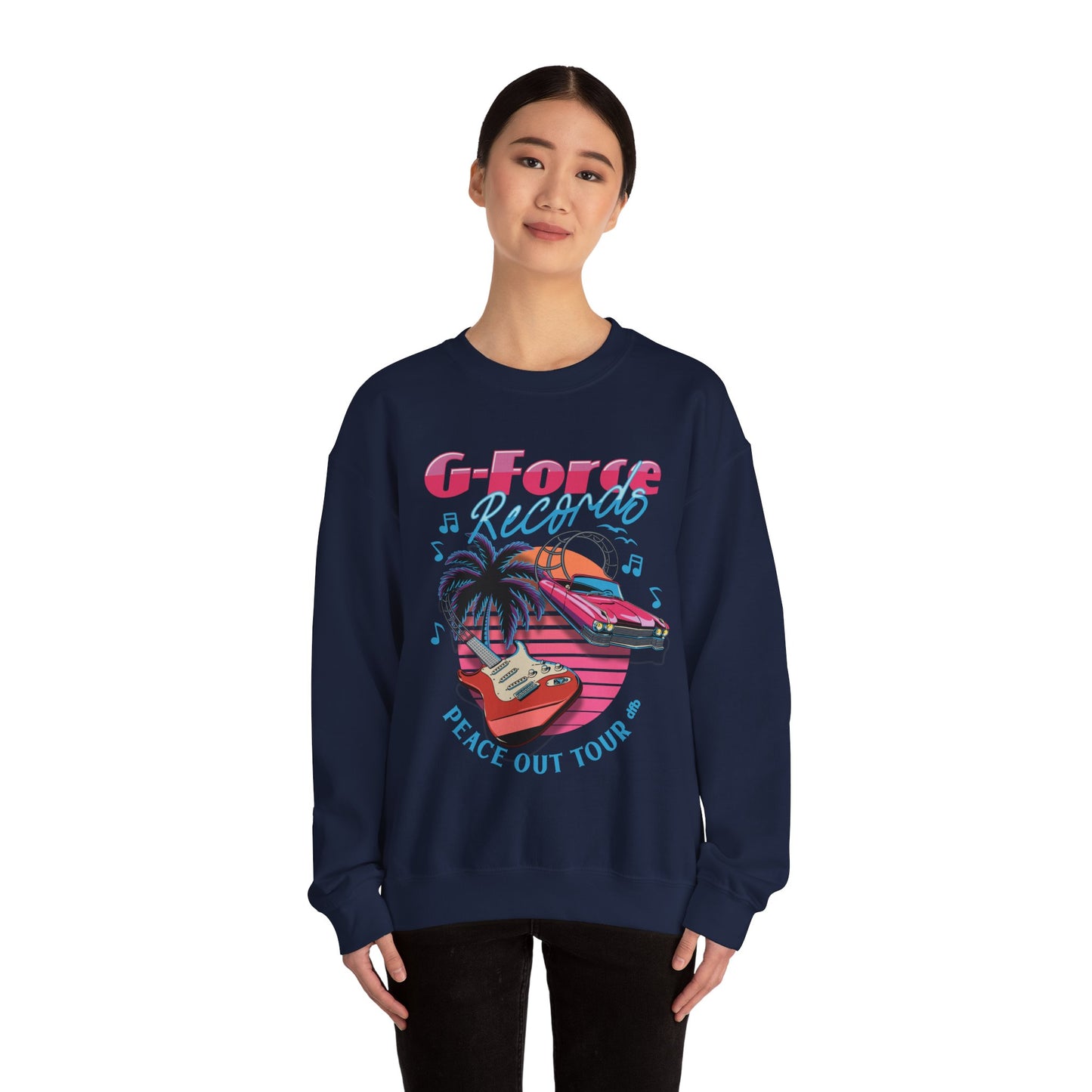 Peace Out Tour - Adult Crewneck Sweatshirt