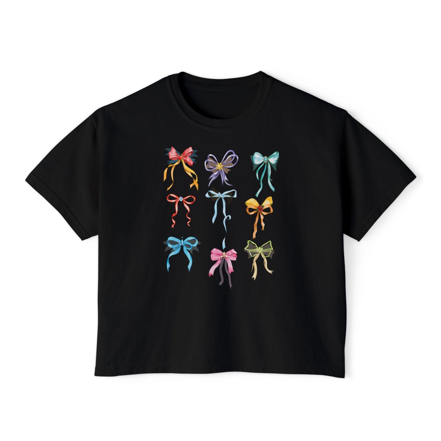 Bibbidi Bobbidi Bow - Princess Bows - Women's Boxy Tee