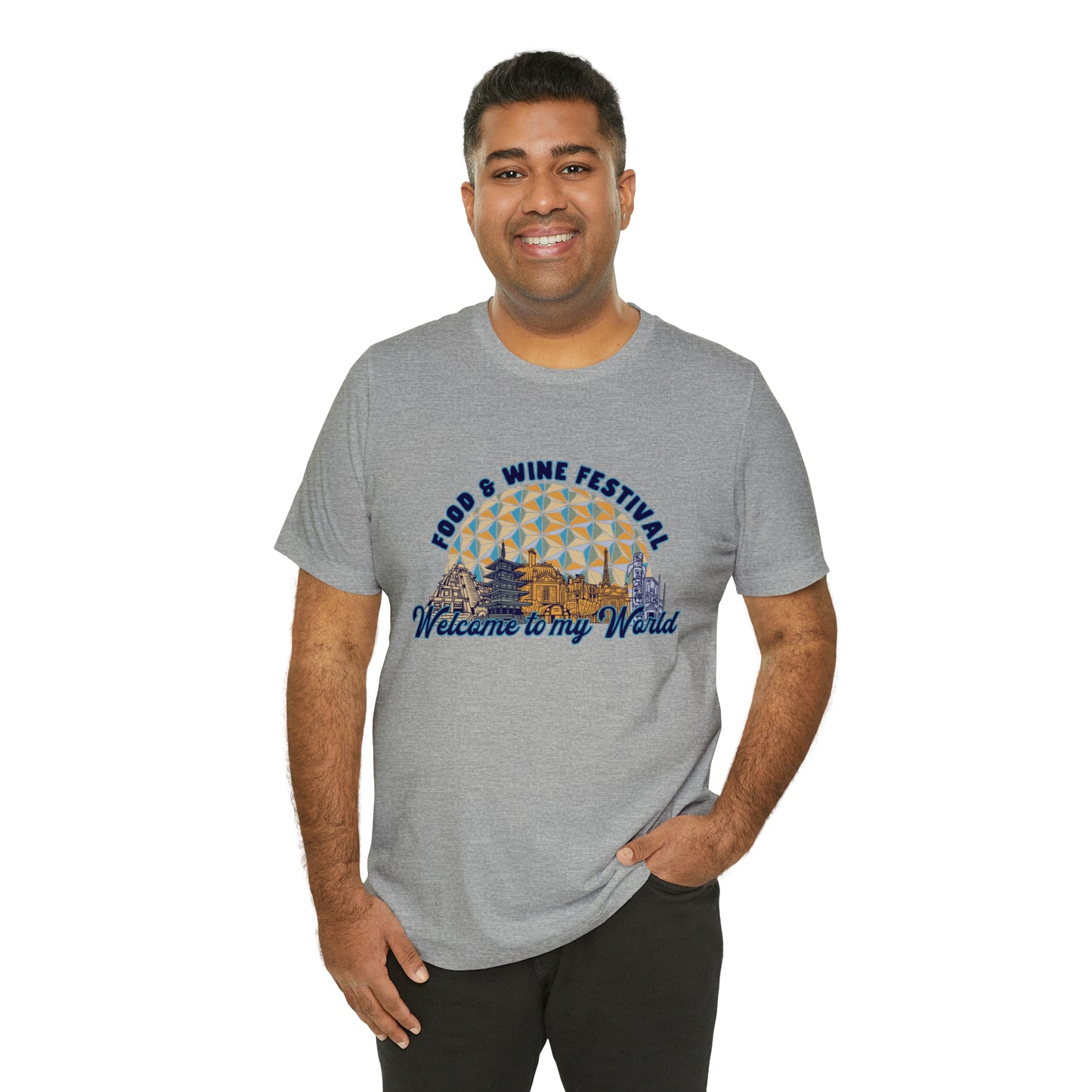 Welcome to my World EPCOT Food & Wine Festival - Adult Unisex