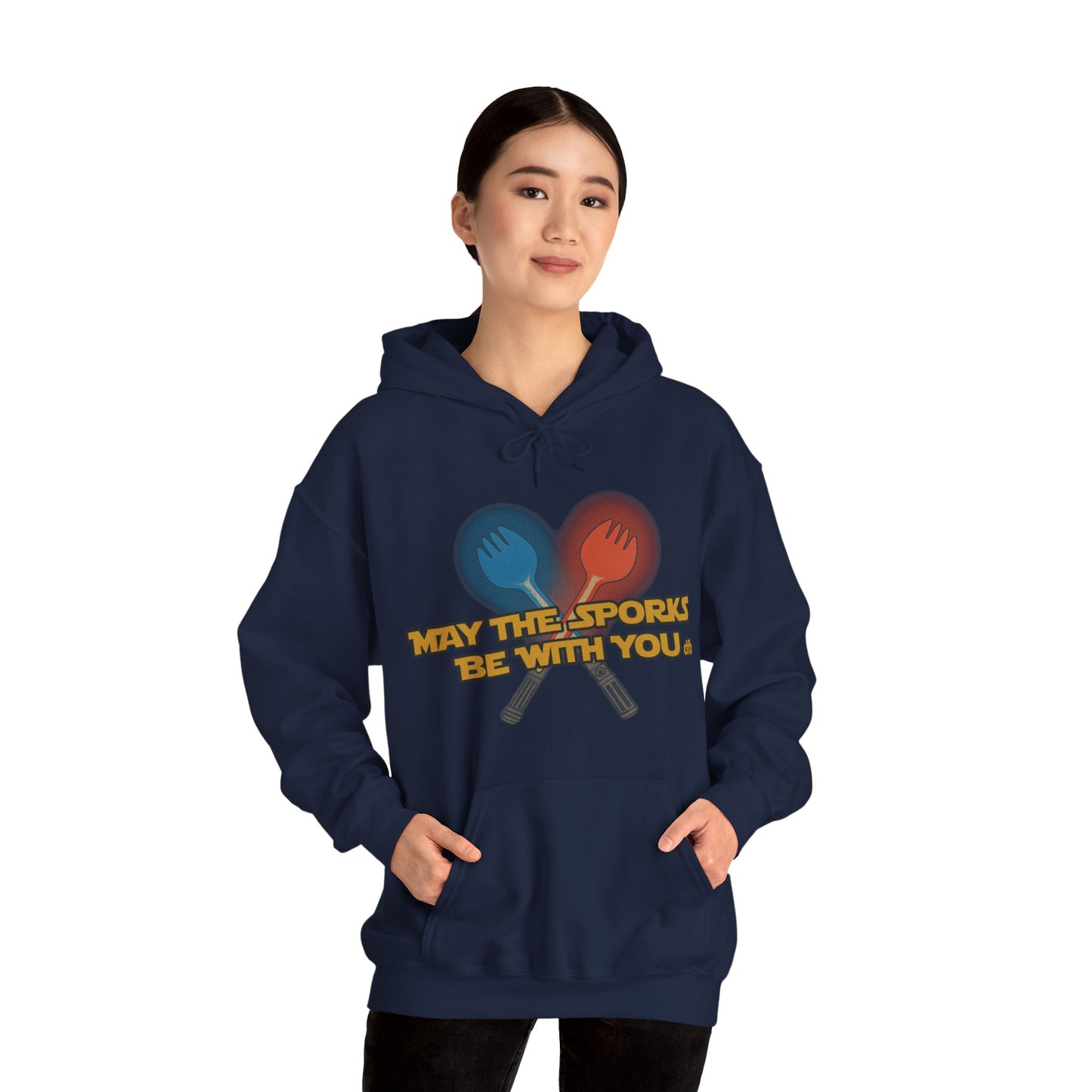 May the Sporks Be With You - Adult Hoodie Sweatshirt