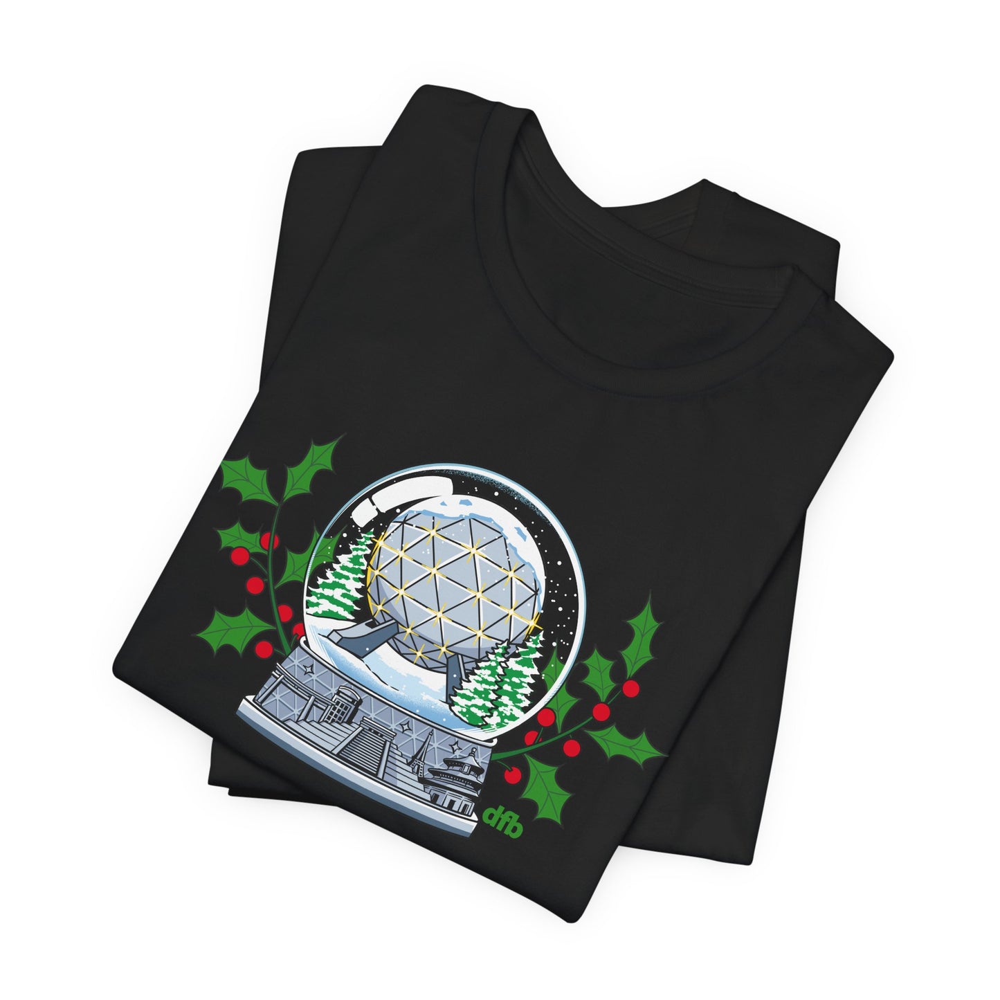 EPCOT Snowglobes - Adult Tee Shirt