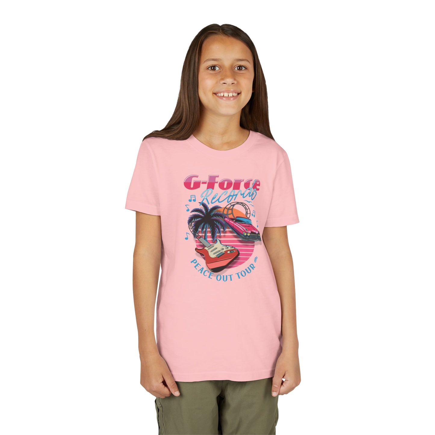 Peace Out Tour - Kid's Short Sleeve Tee Shirt