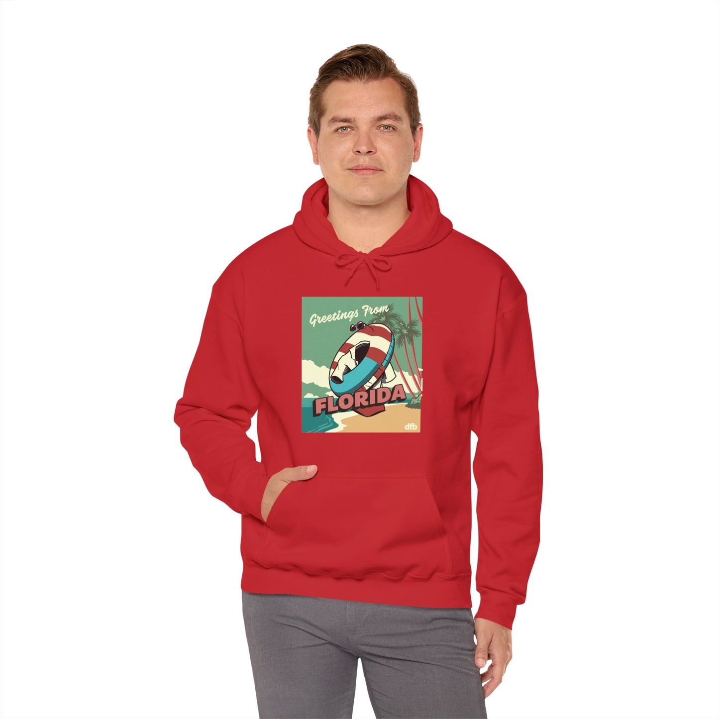 Monsters on Vacation - Adult Hoodie Sweatshirt
