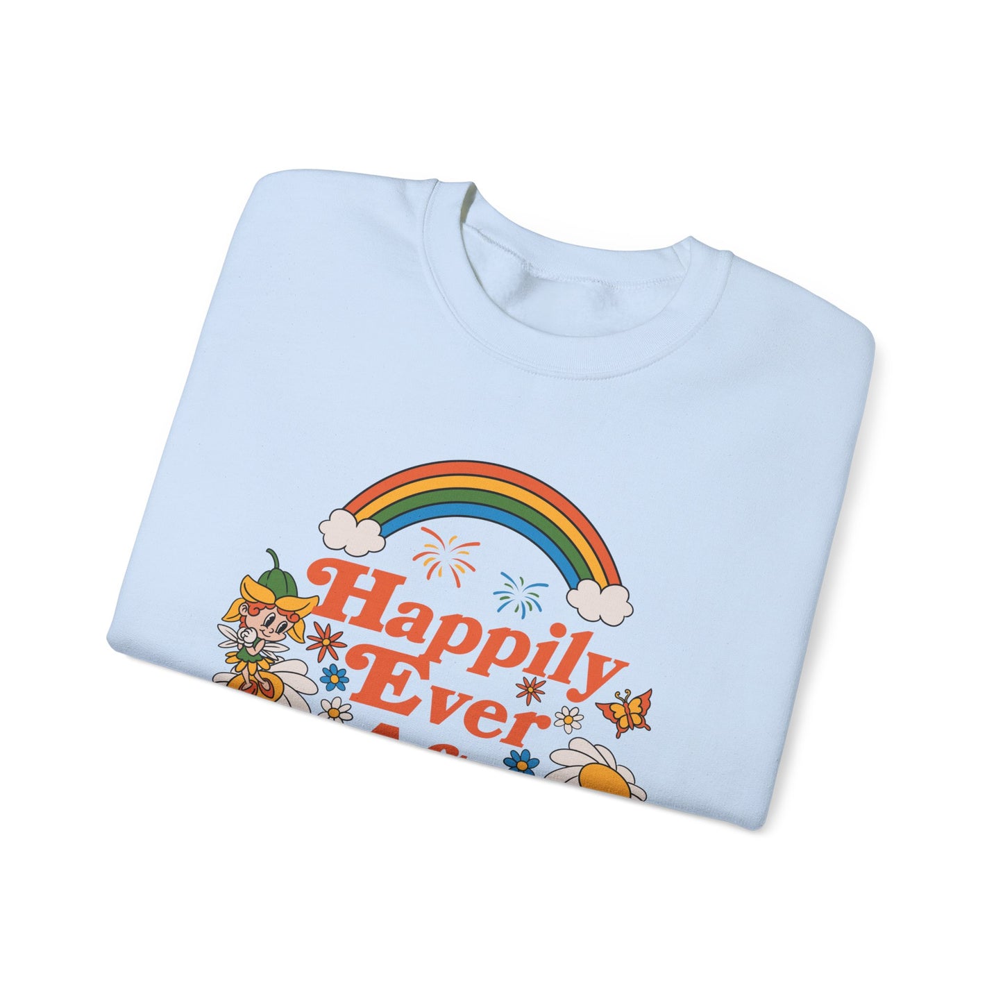 Happily Ever After Disney Fireworks - Unisex Adult Crewneck Sweatshirt