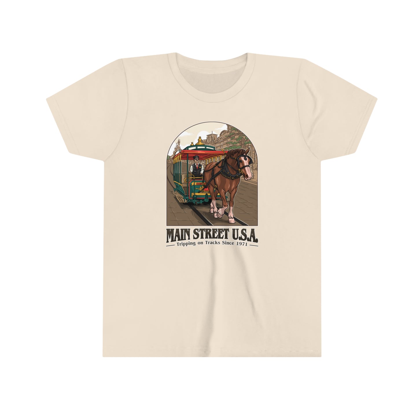 Main Street USA Trippin' Youth Short Sleeve Tee Shirt