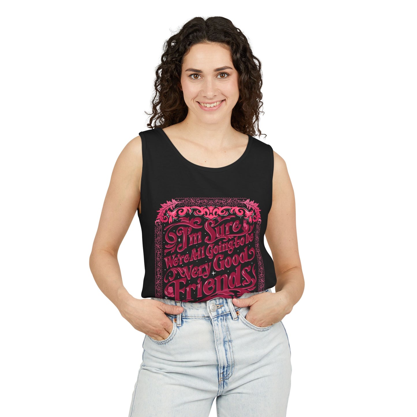 Umbridge Quote - Unisex Garment-Dyed Tank Top