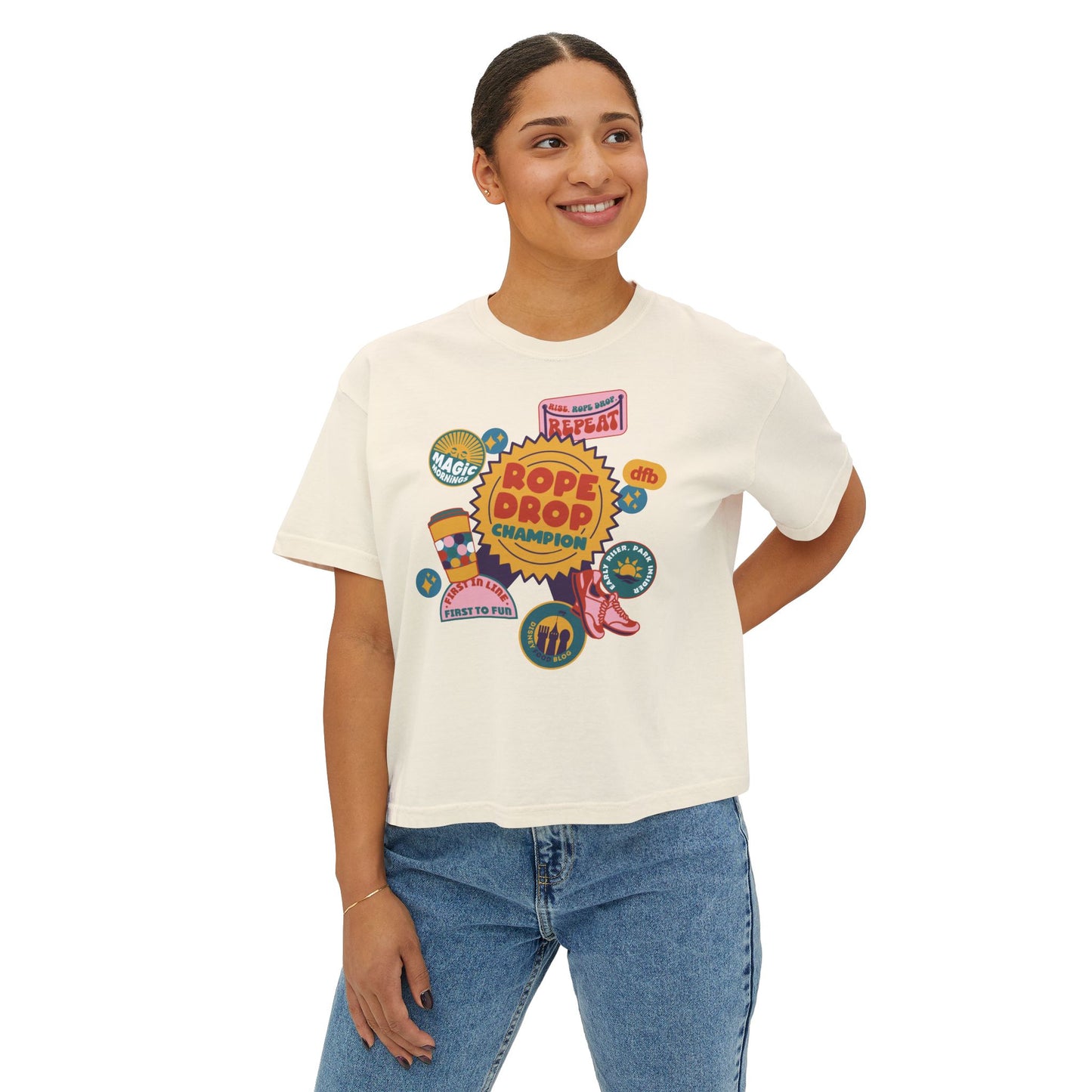Rope Drop Champion - Women's Boxy Tee