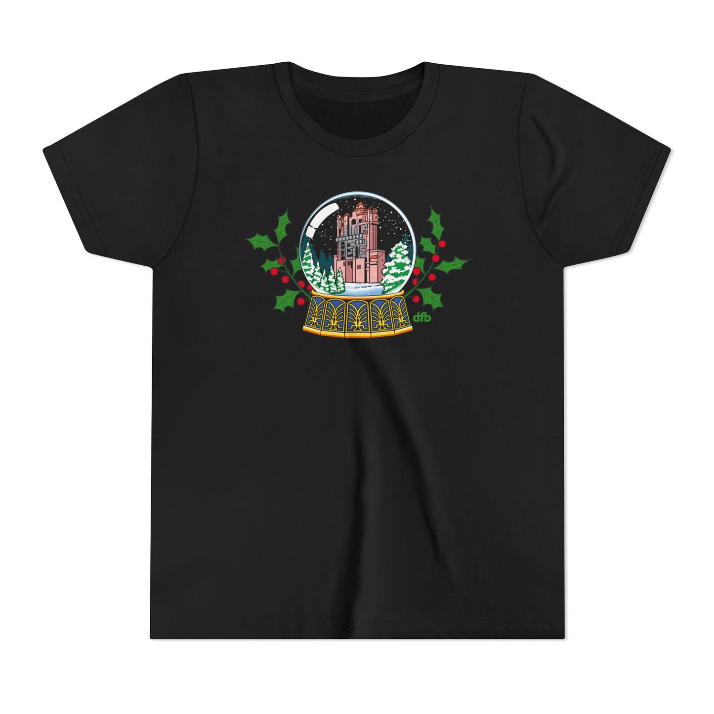 Hollywood Studios Snowglobes - Kid's Short Sleeve Tee Shirt
