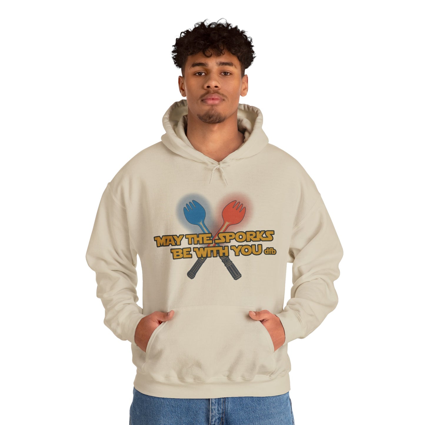May the Sporks Be With You - Adult Hoodie Sweatshirt
