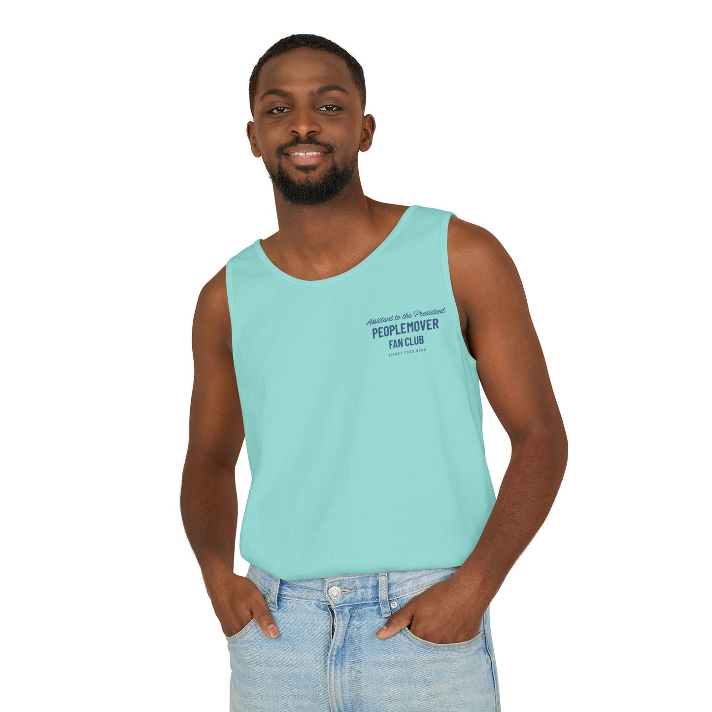 Peoplemover Fan Club - Unisex Garment-Dyed Tank Top