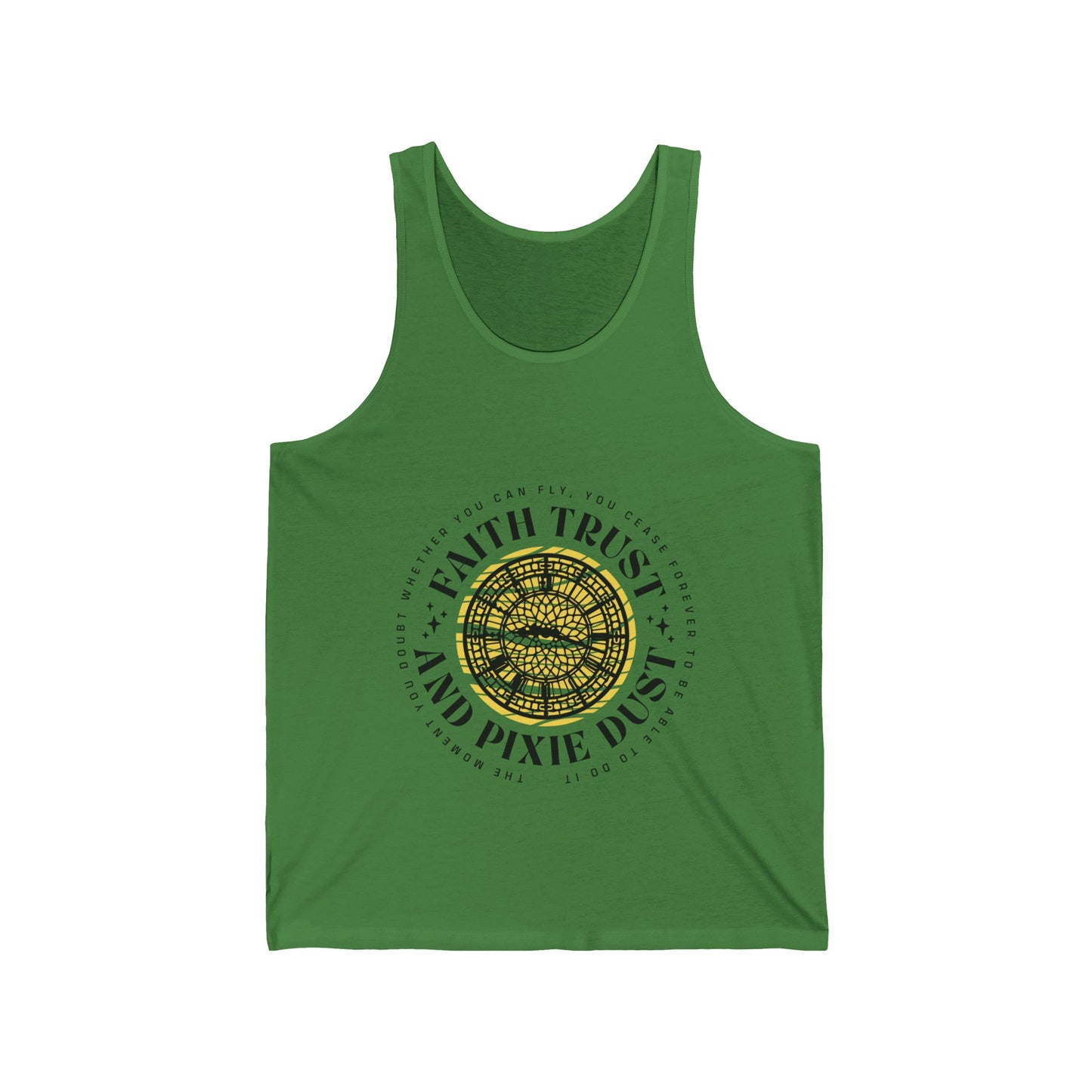 Faith, Trust & Pixie Dust Unisex Tank Top