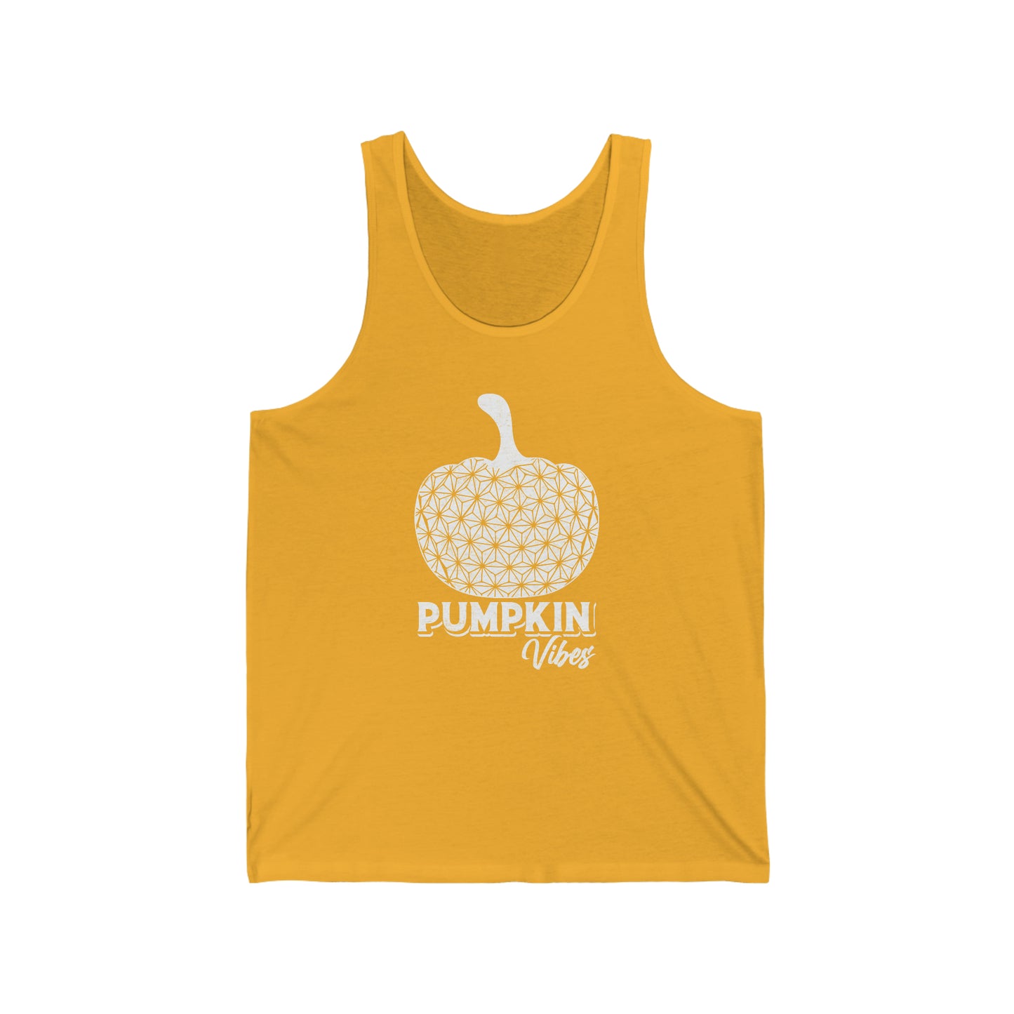 Pumpkin Vibes EPCOT Spaceship Earth Unisex Jersey Tank