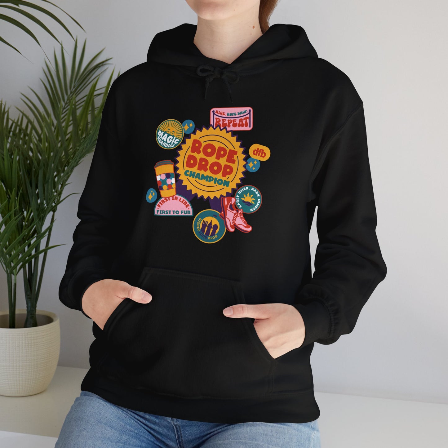 Rope Drop Champion - Adult Hoodie Sweatshirt