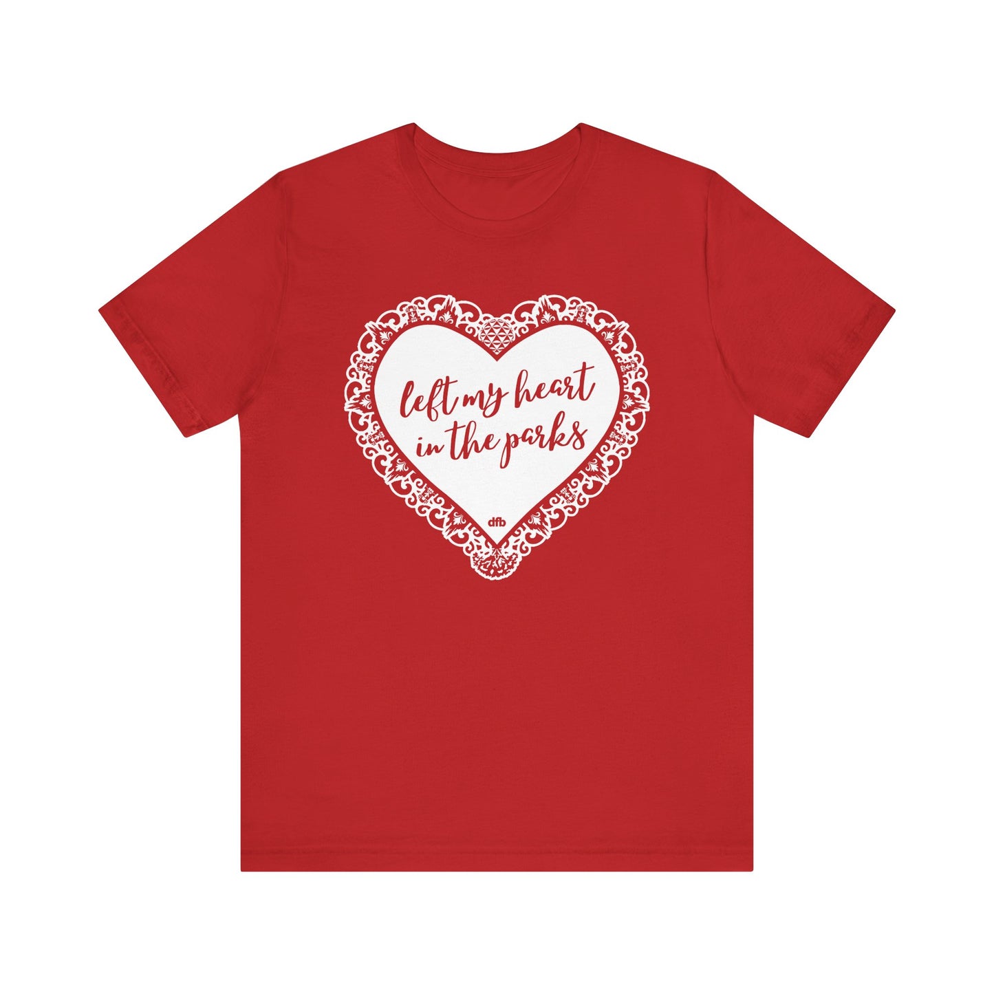 Left My Heart in the Parks - Adult Tee Shirt