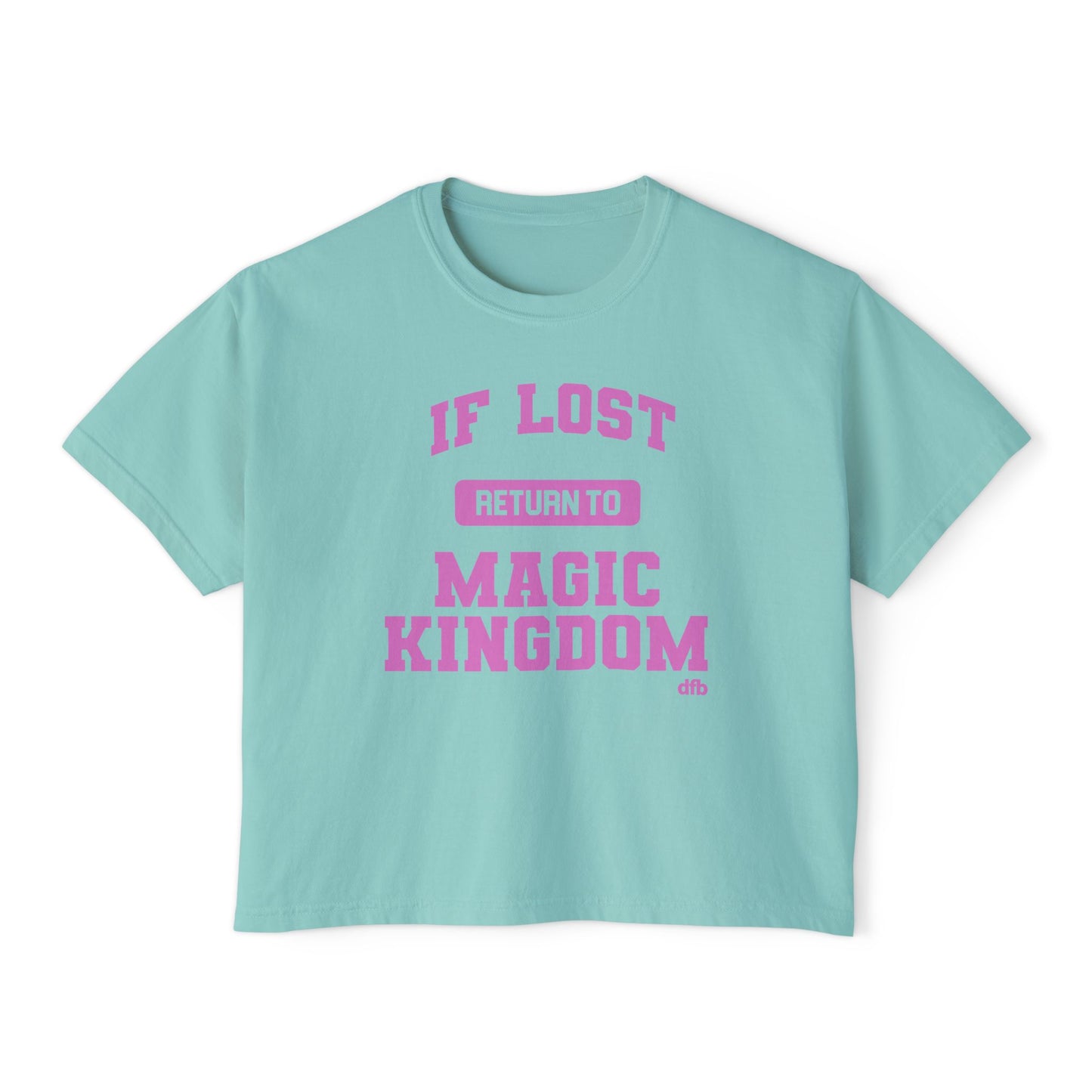 If Lost, Return to the Parks - Women's Boxy Tee