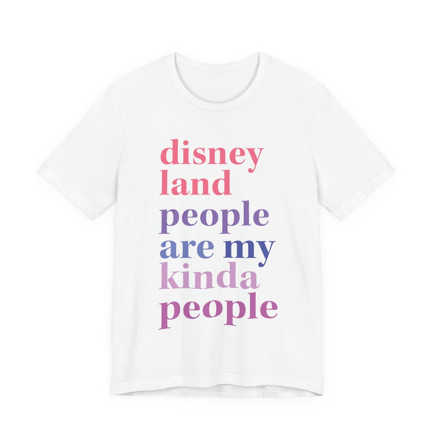 Disney People Are My Kinda People - Adult Unisex Tshirt