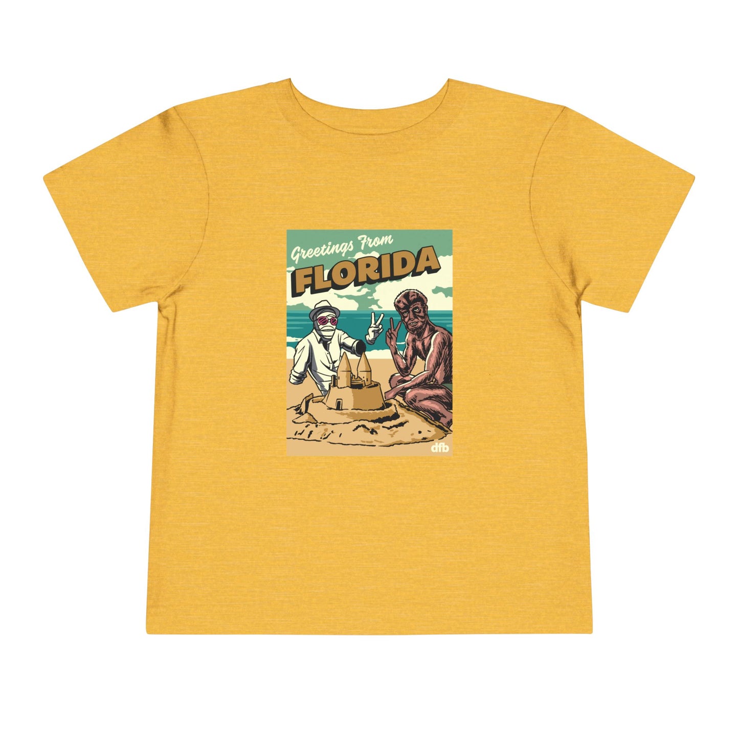 Monsters on Vacation - Toddler Tshirt