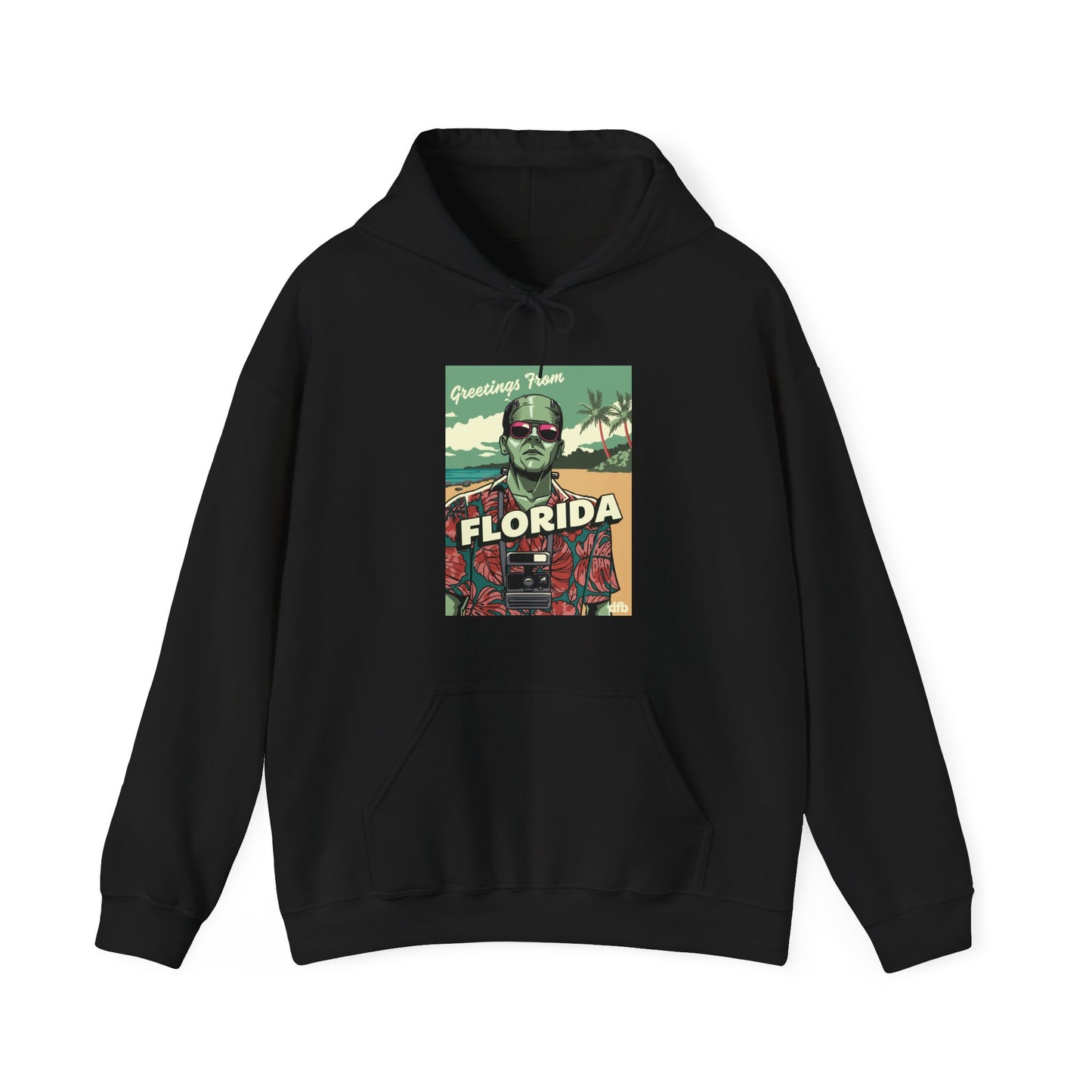 Monsters on Vacation - Adult Hoodie Sweatshirt