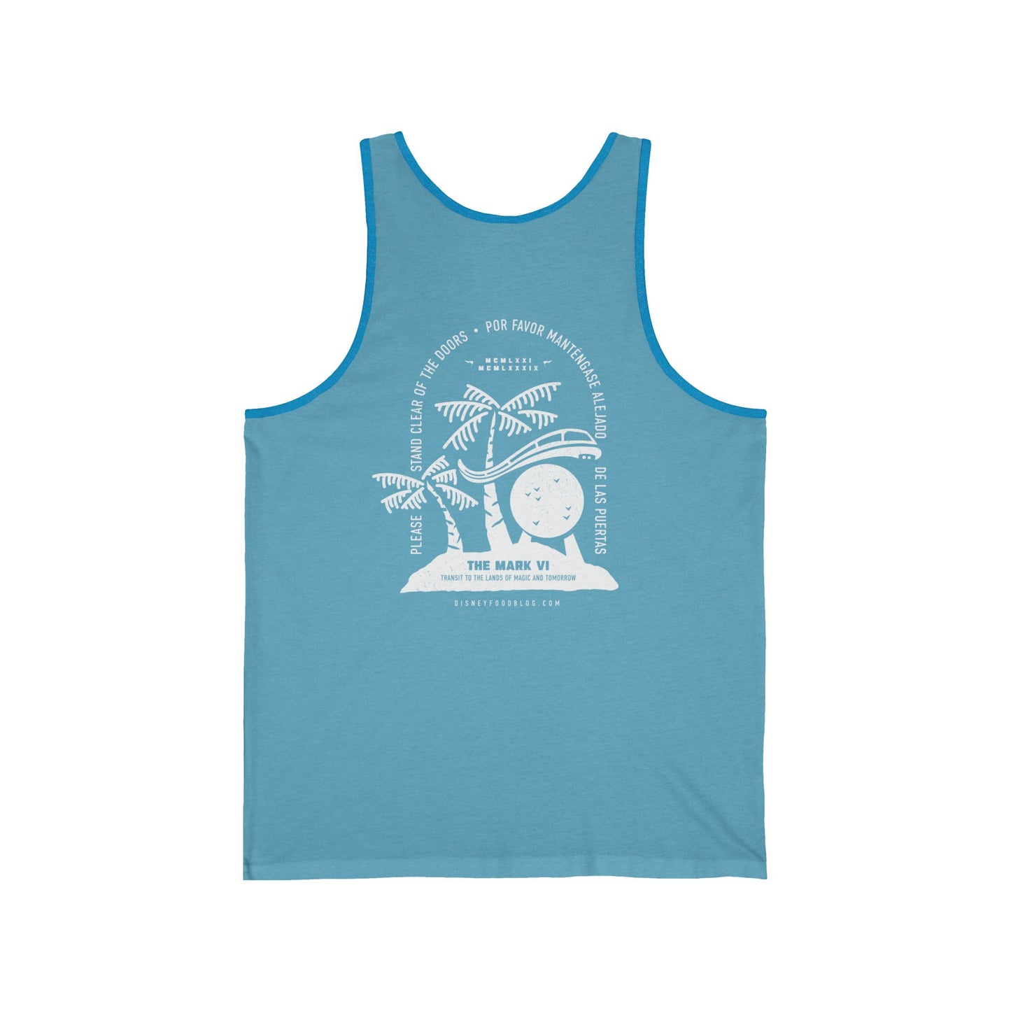 Please Stand Clear of the Doors - Double Sided - Unisex Tank Top