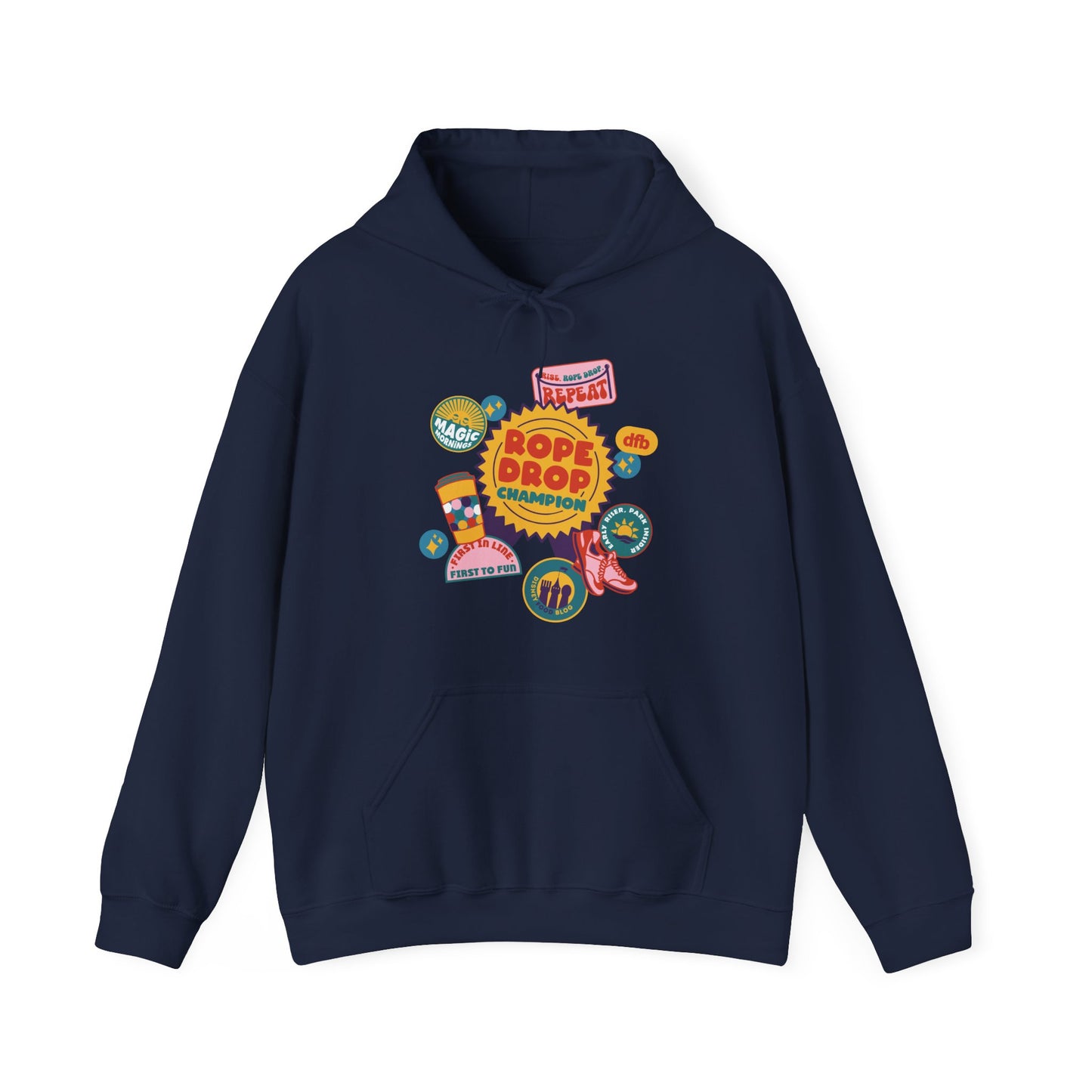 Rope Drop Champion - Adult Hoodie Sweatshirt