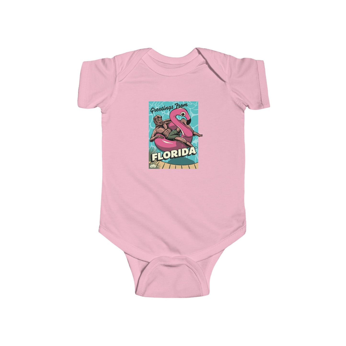 Monsters on Vacation - Baby Onesie